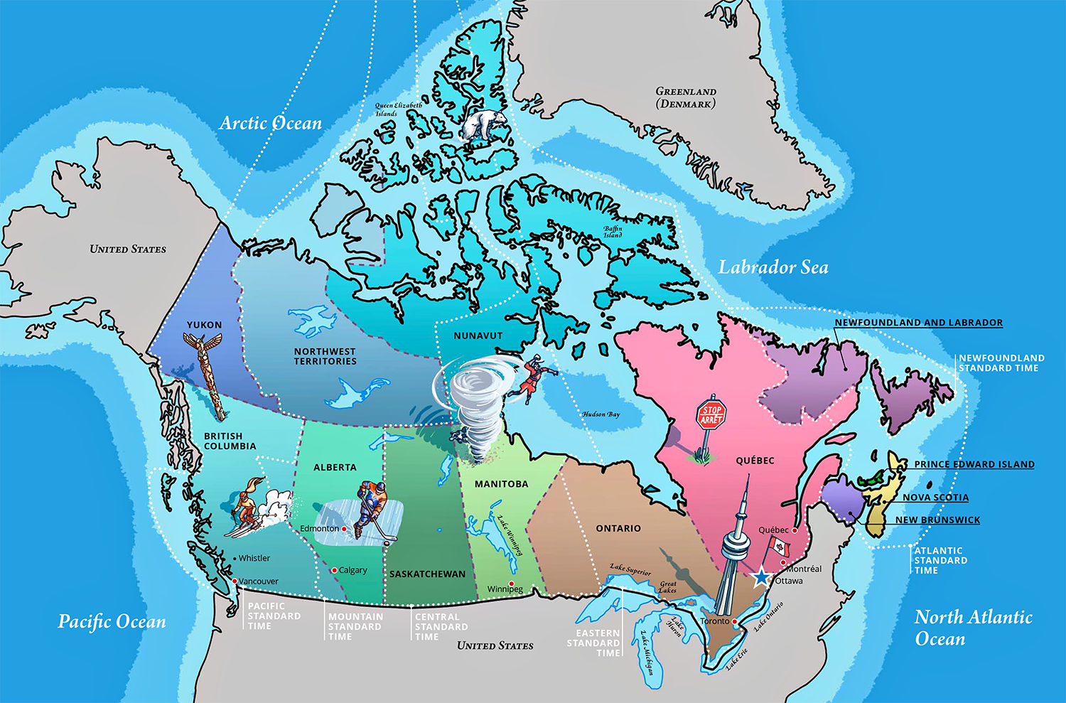 Map of Canada