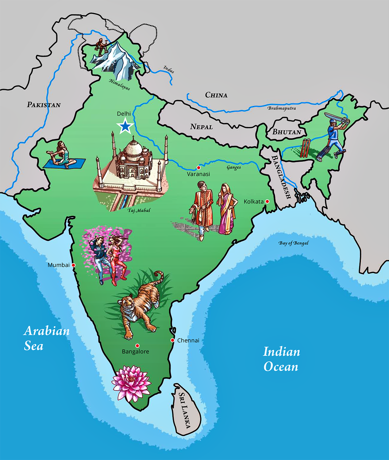 Map of India