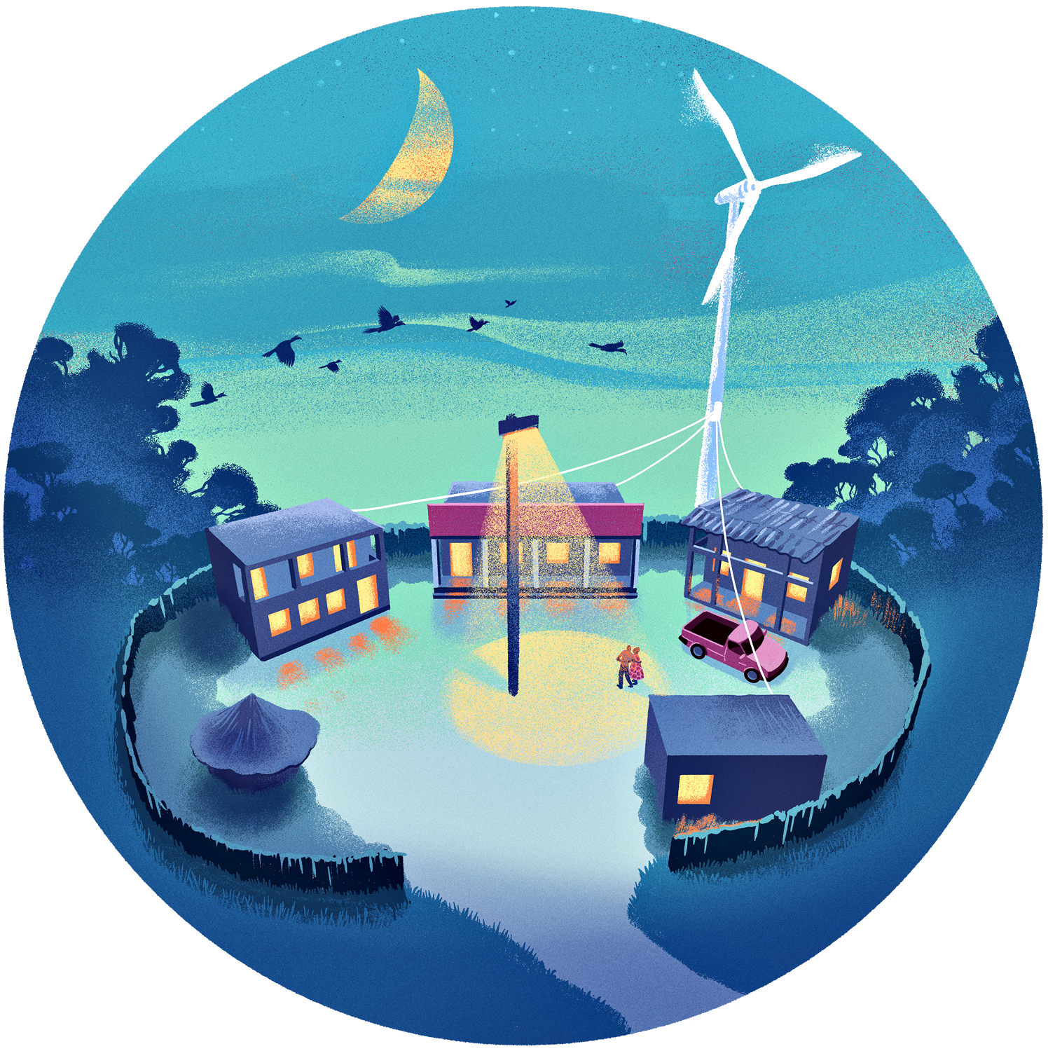 How small scale energy production could help rural areas