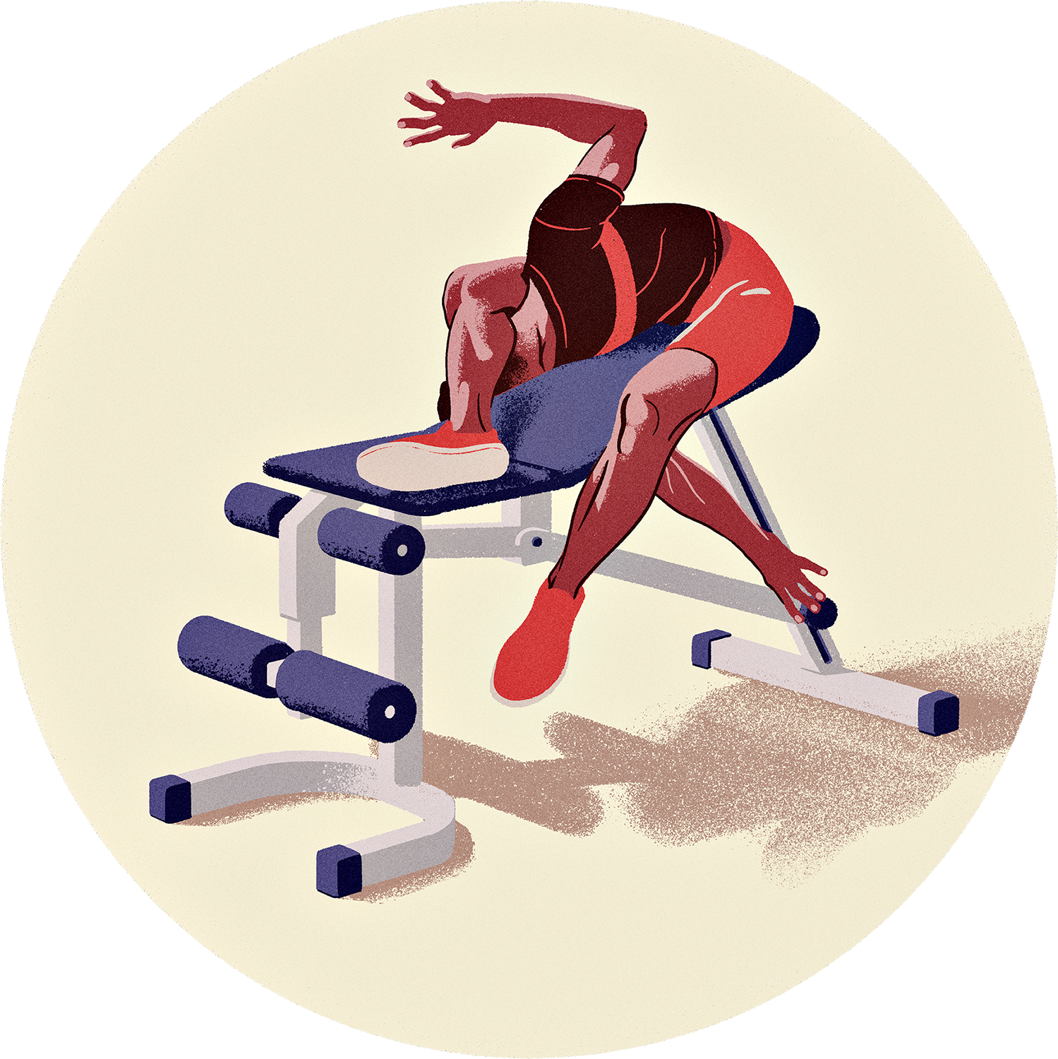Gym equipment injured a member