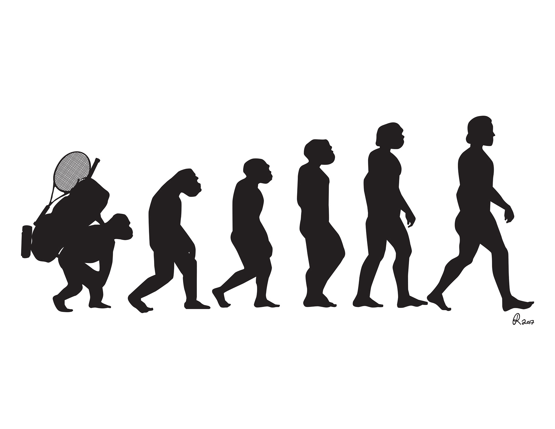 Эволюция человека рисунок