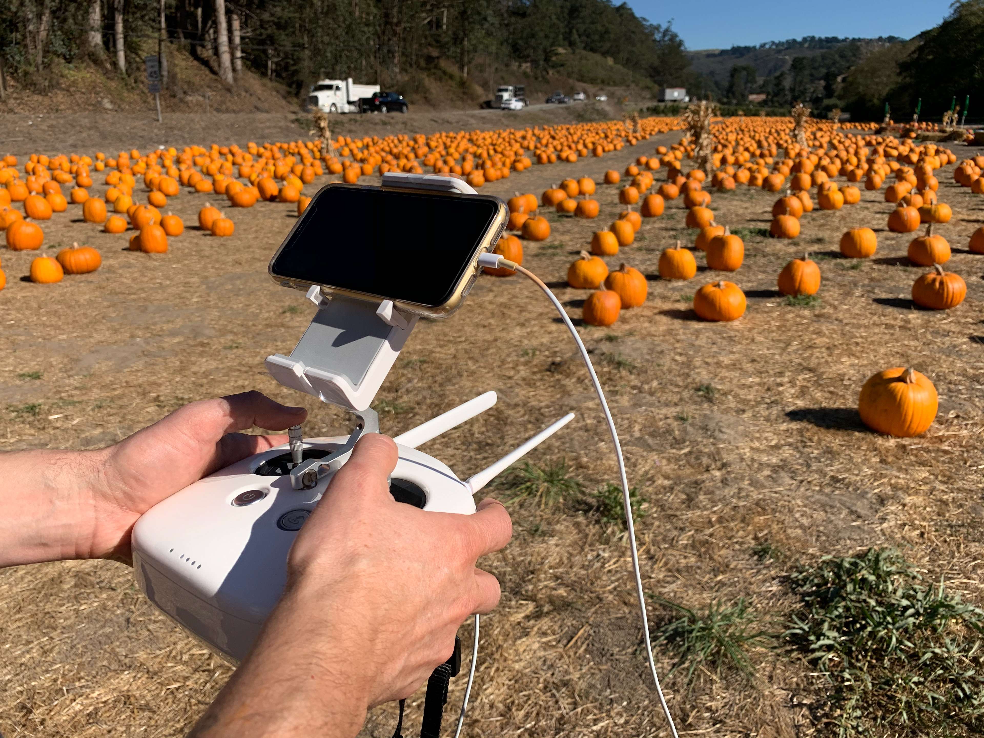 Operating Dji Drone - Half Moon Bay CA