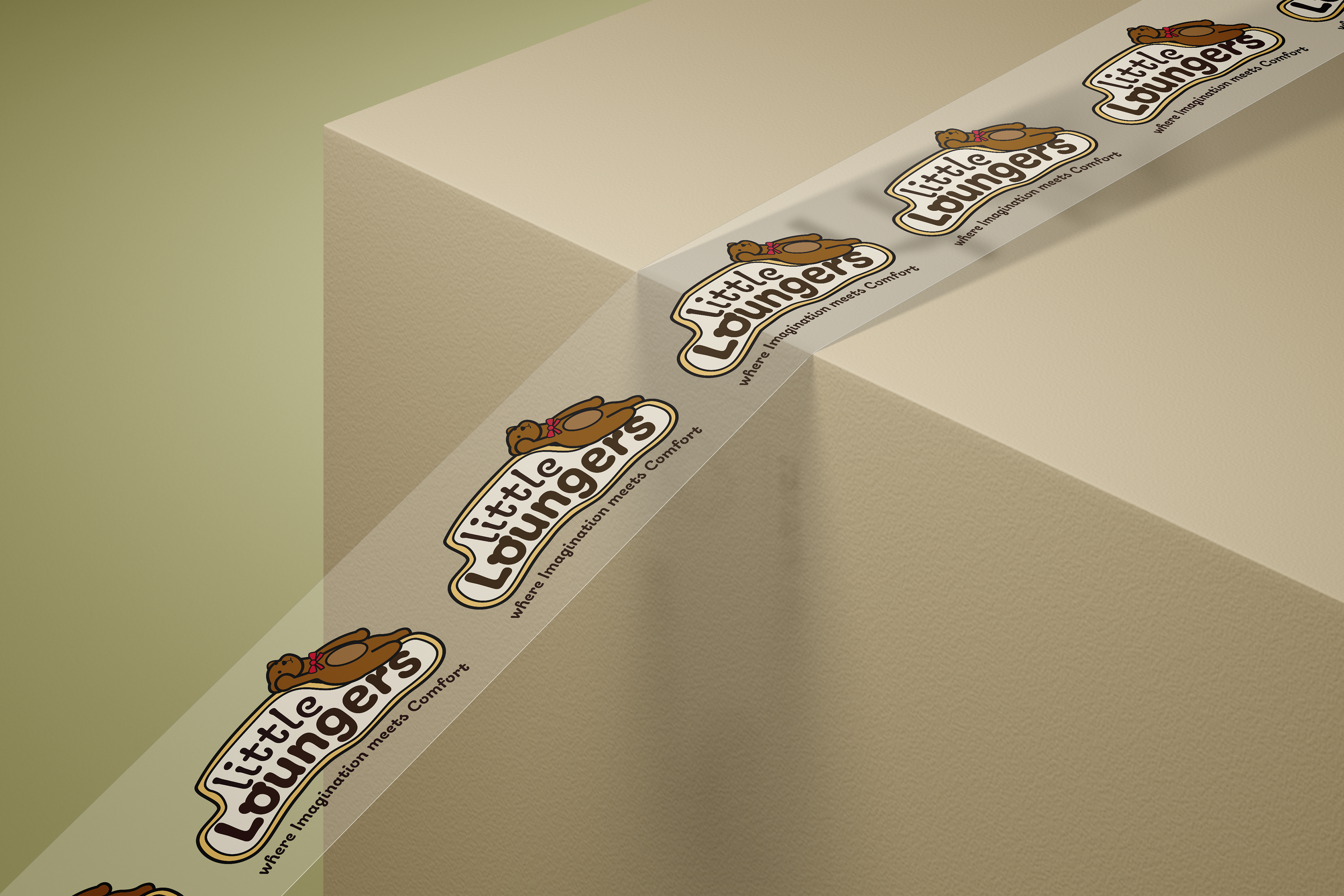 Little Loungers Packaging Tape