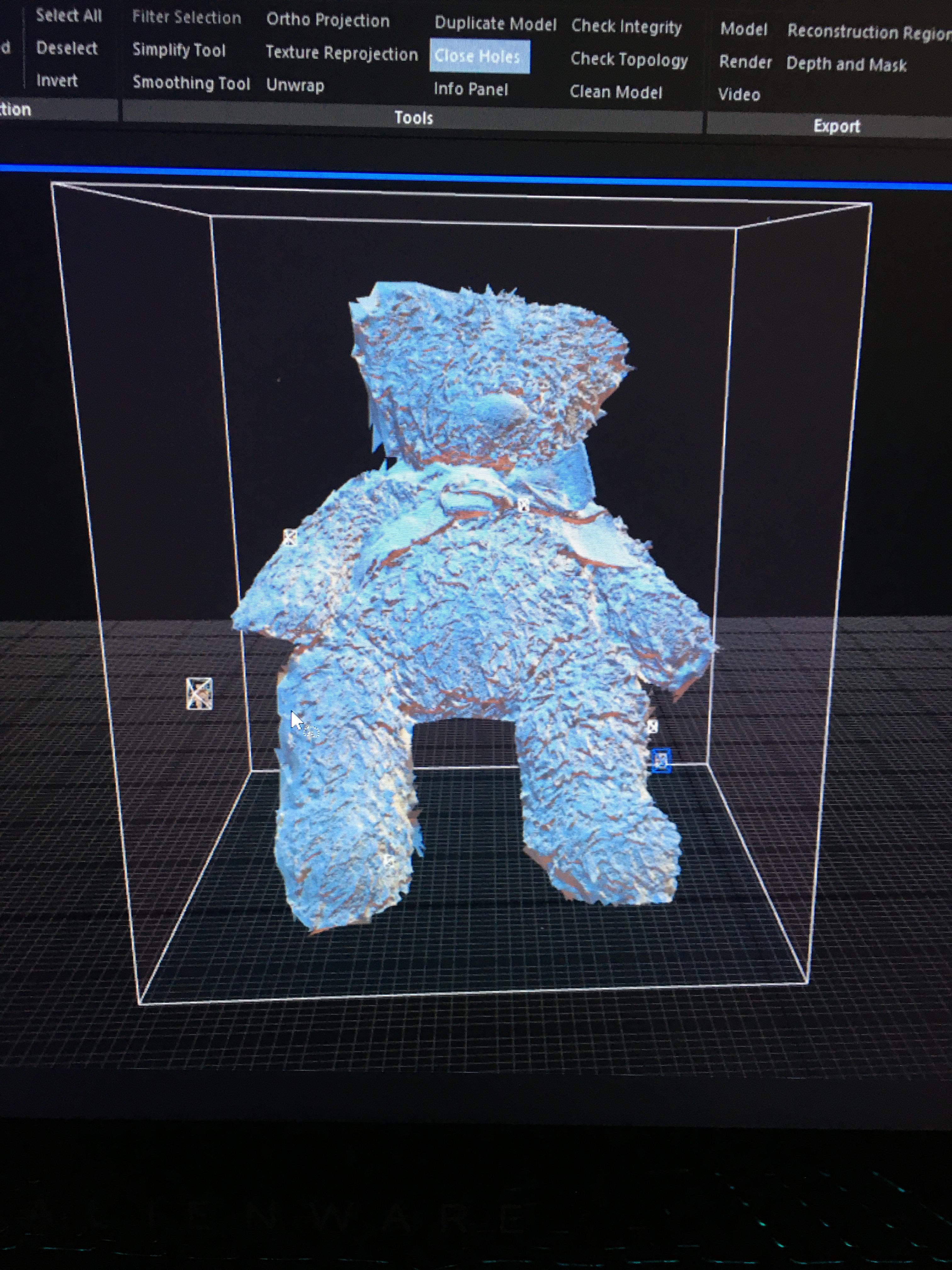 Re-creating the mesh:  Reality Capture, Maya, ZBRush