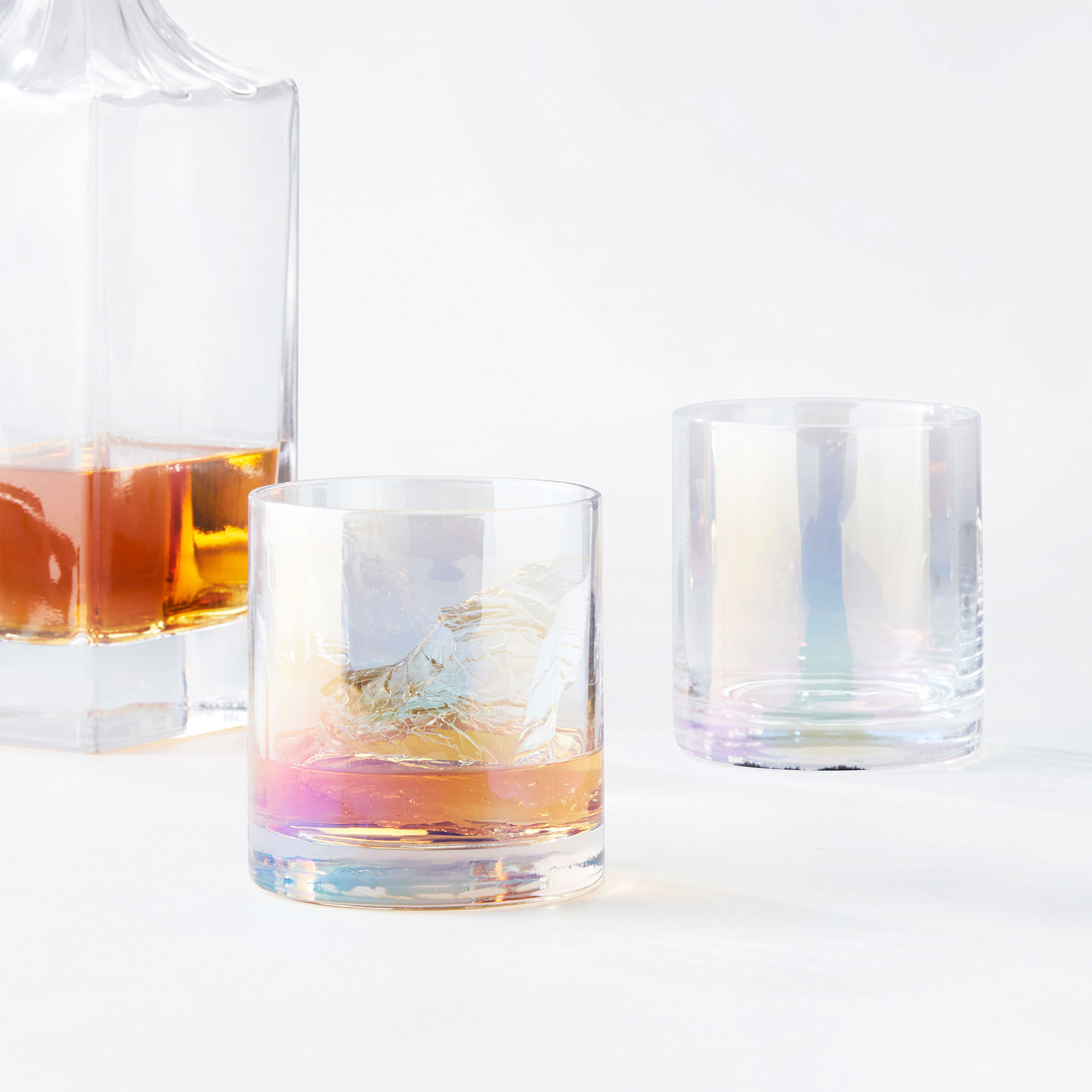 After - lighting more consistent with a decanter for scale
