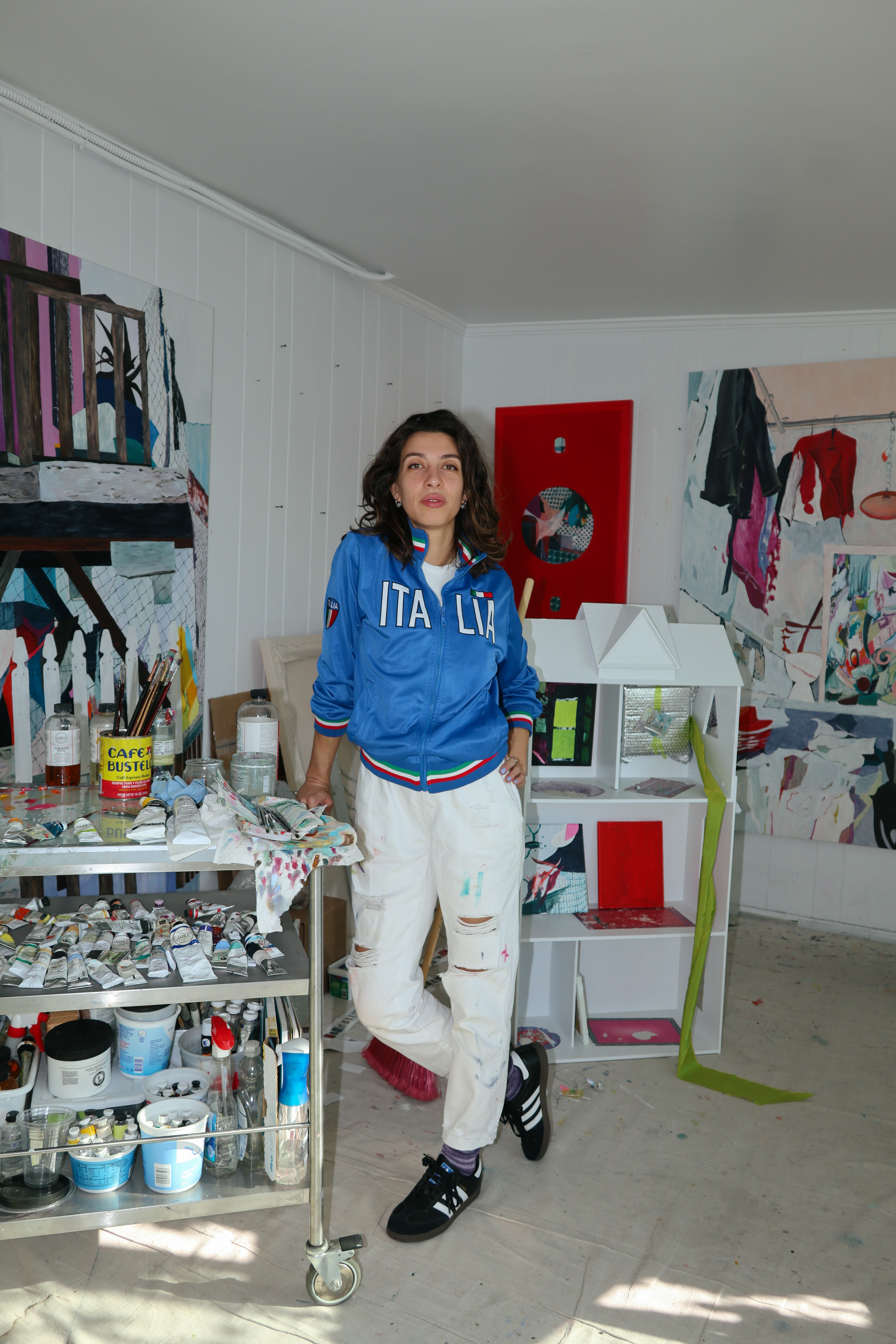 Lizzie Zelter. Portrait by Lile Kvantaliani