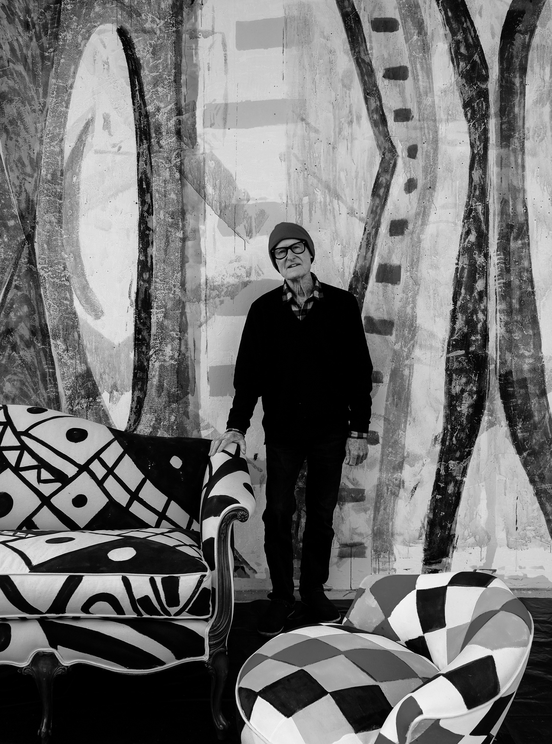 Kim MacConnel. Artis Portrait by Lile Kvantaliani