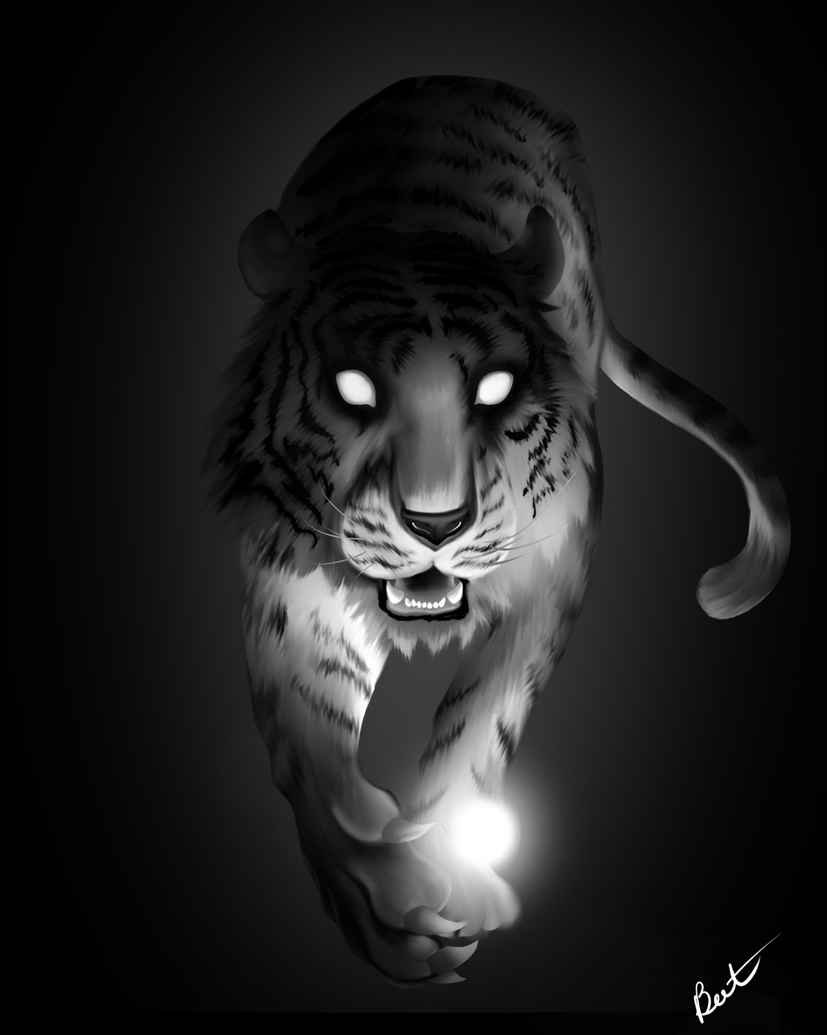 Divulge, created with: Procreate, 2020