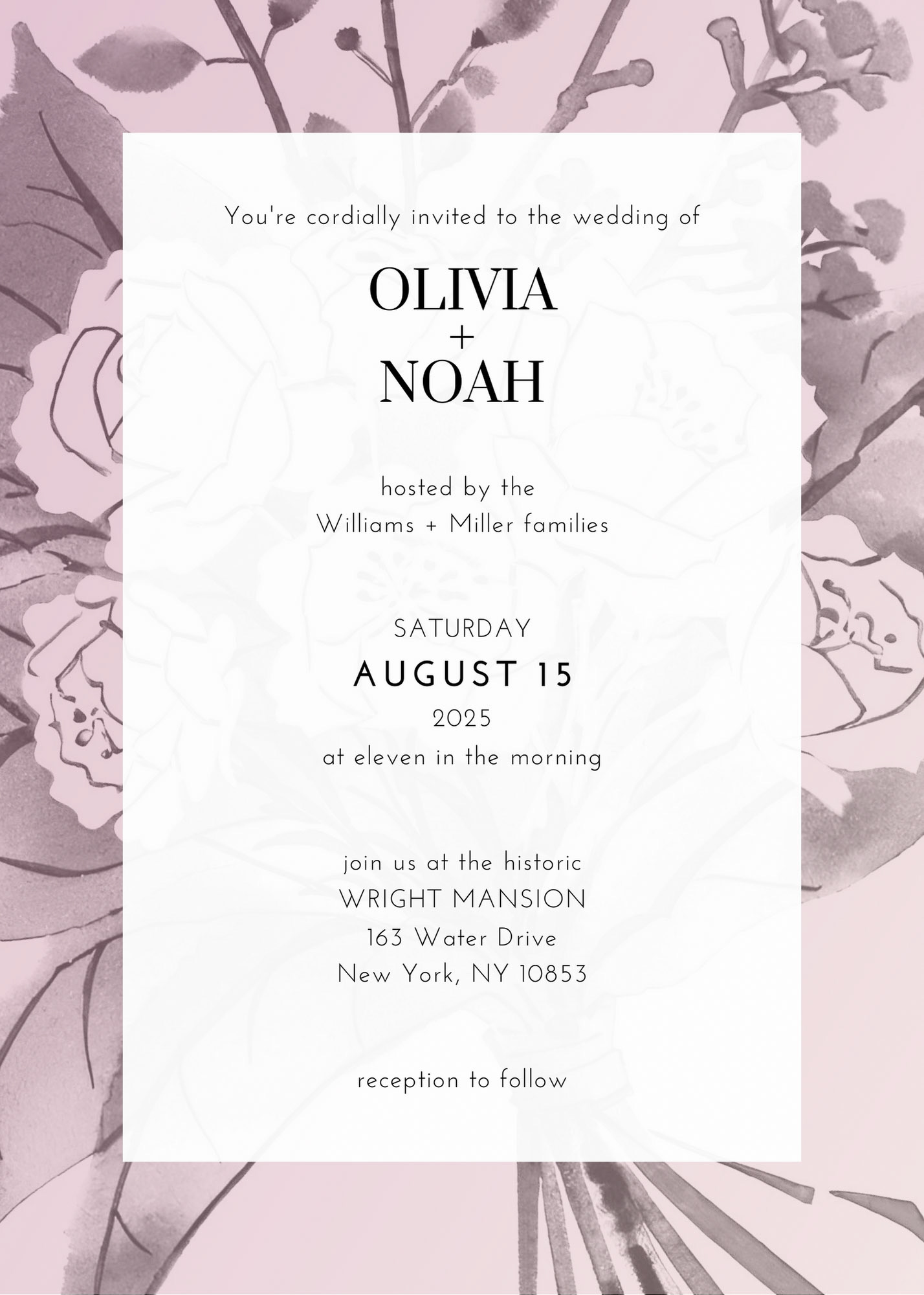 CFW Invitation Card 5x7 inches - 1