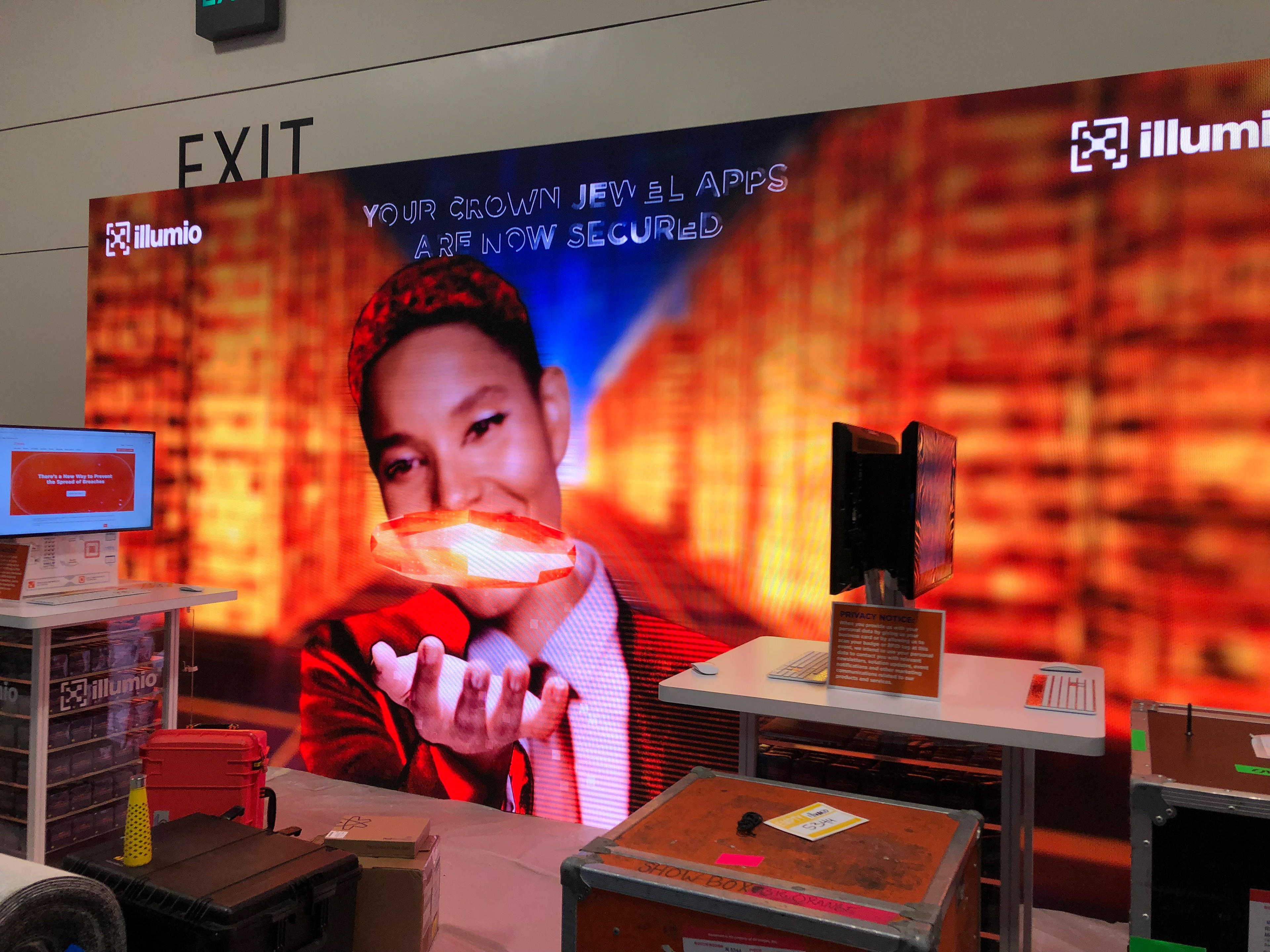When a theater-style booth wasn't permitted, we created content that drew people in and introduced the offering.