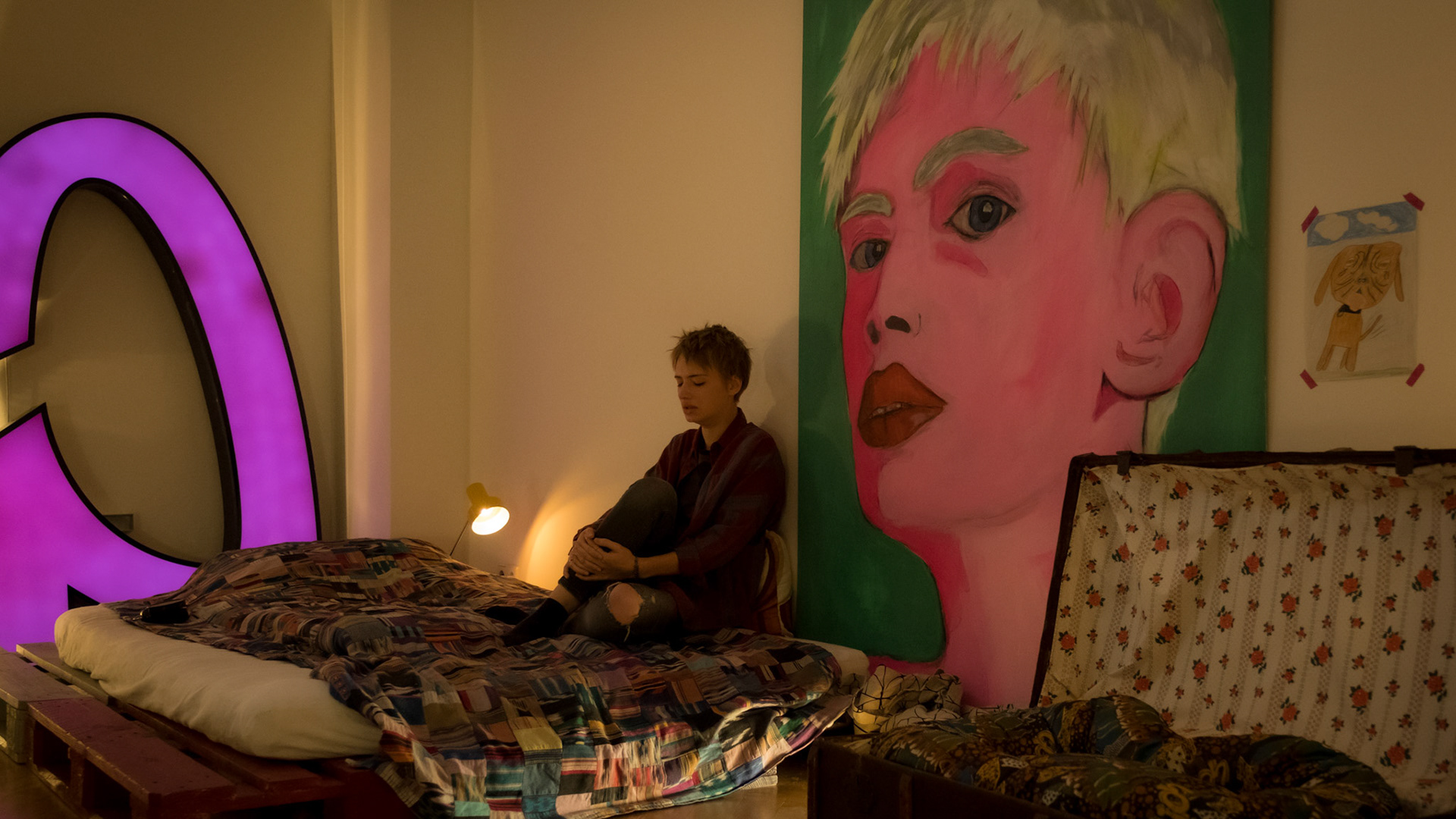 Meine Nachbarn mit dem dicken Hund