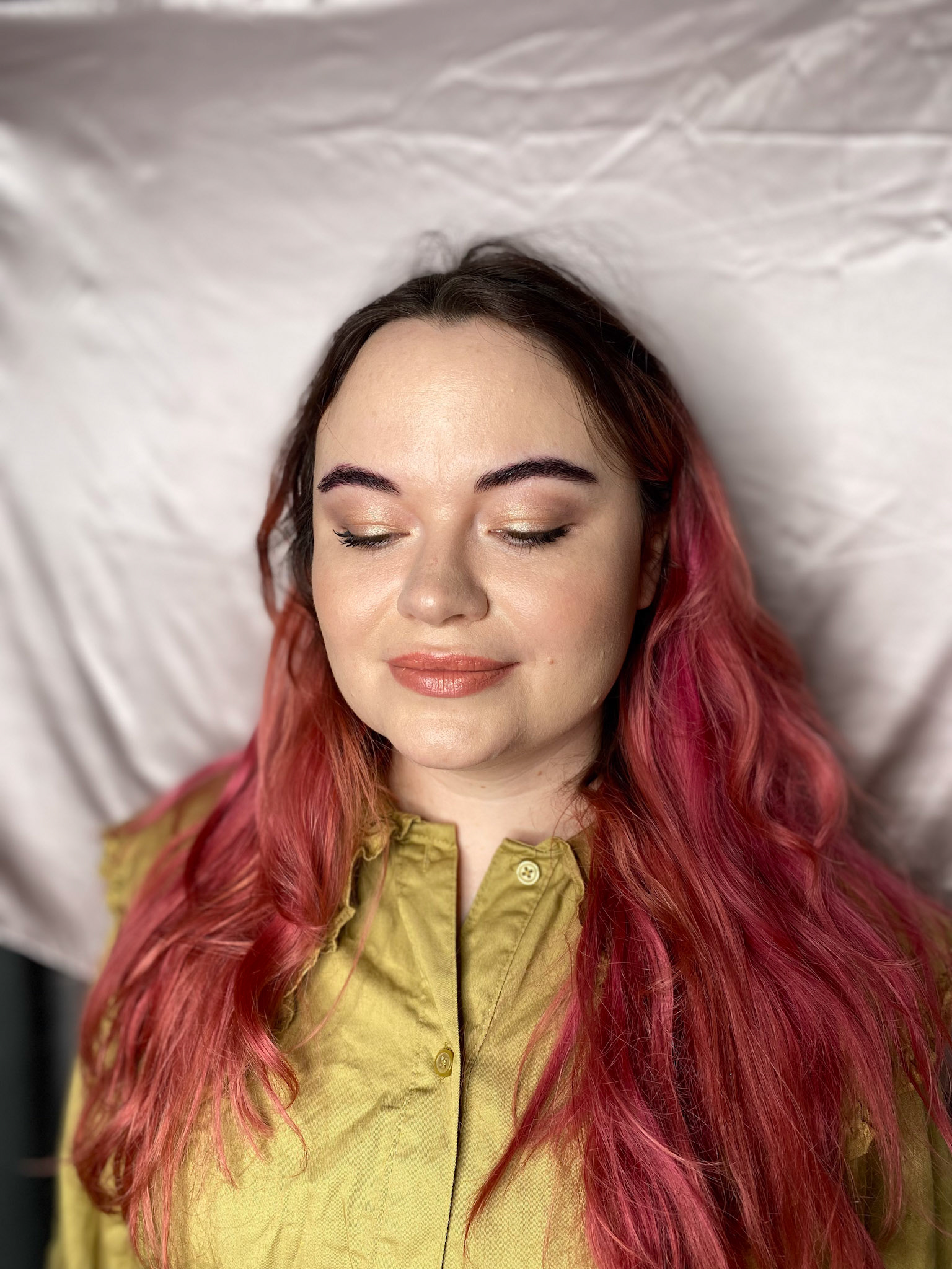 Soft feminine glam