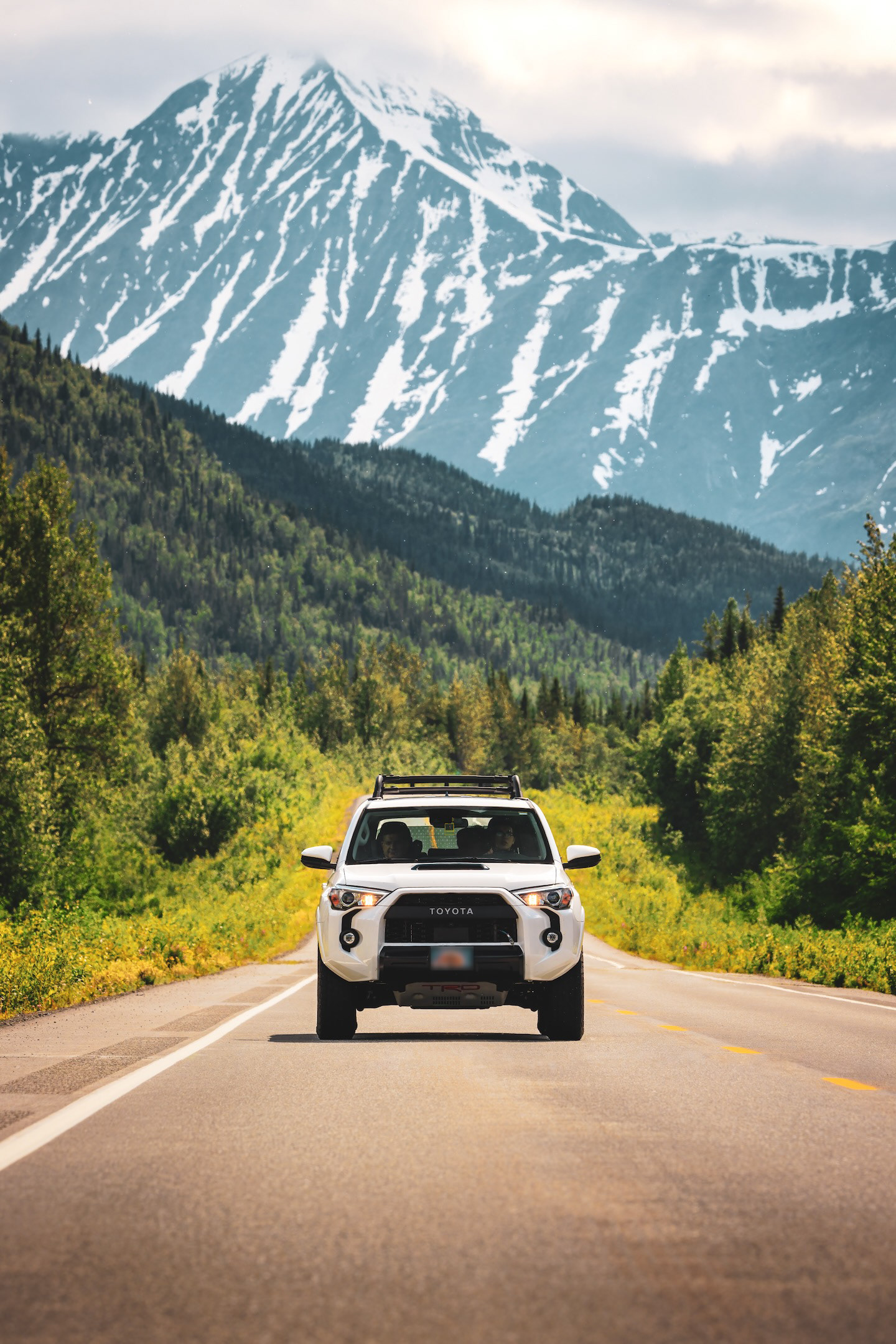 Road Trip in Alaska — Golden Hour