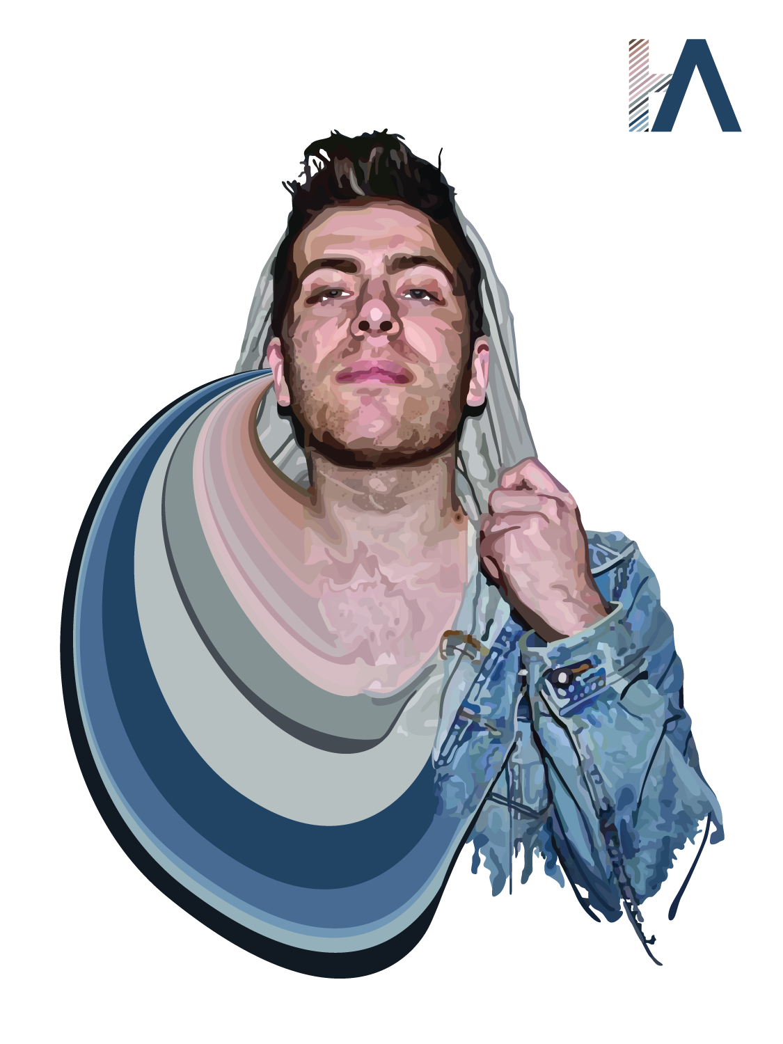 Hoodie Allen illustration