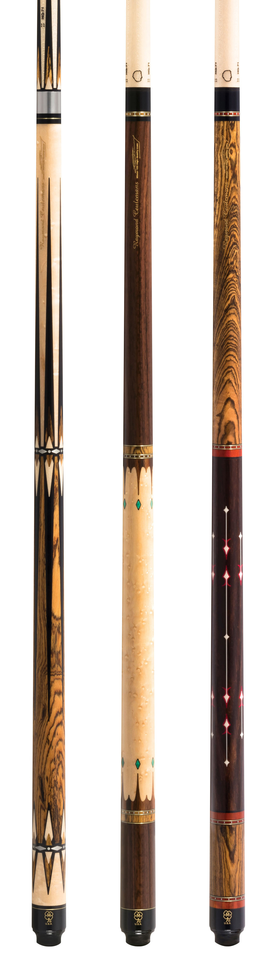 Custom pool cues