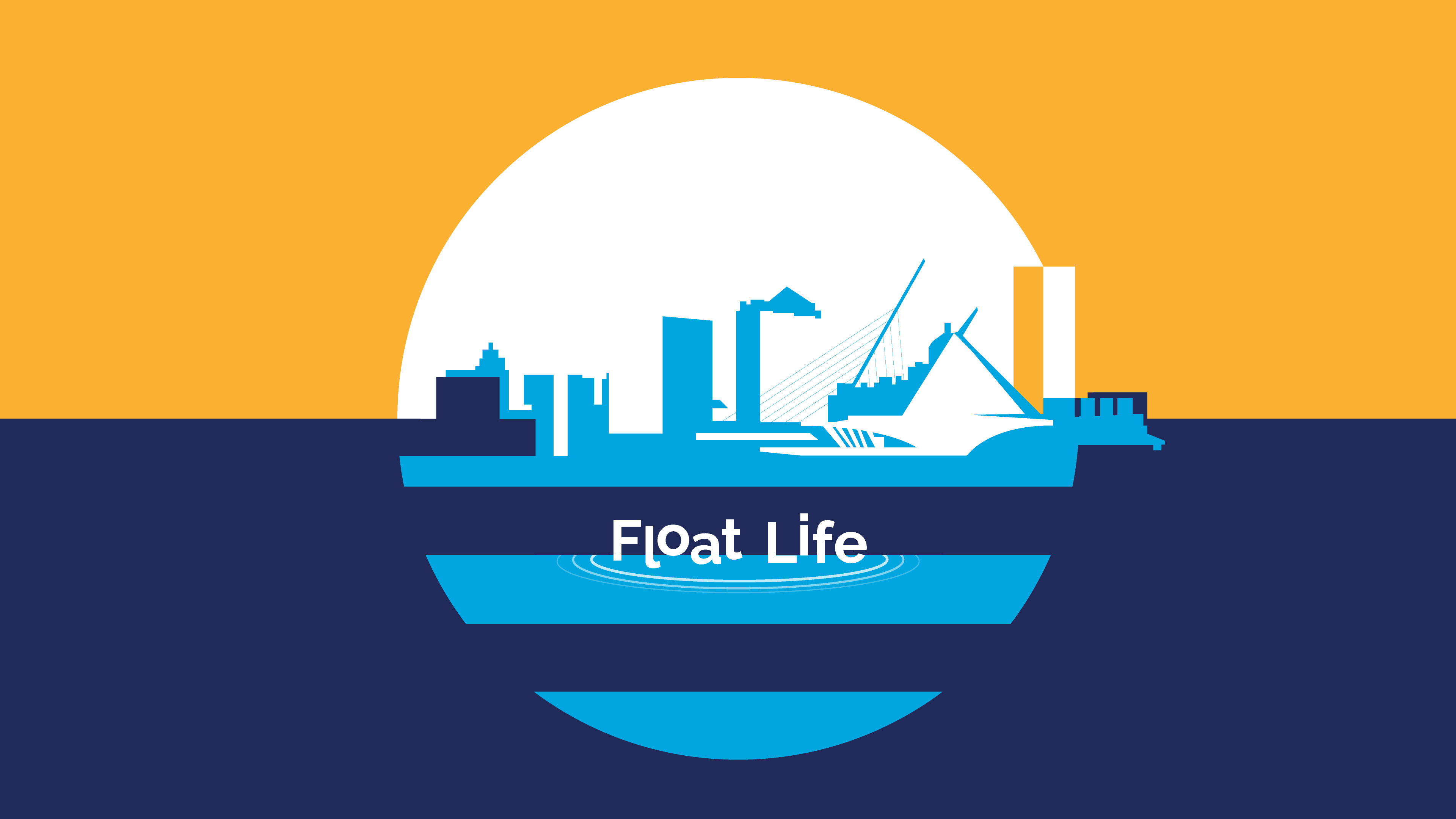 Float Life LLC website banner design