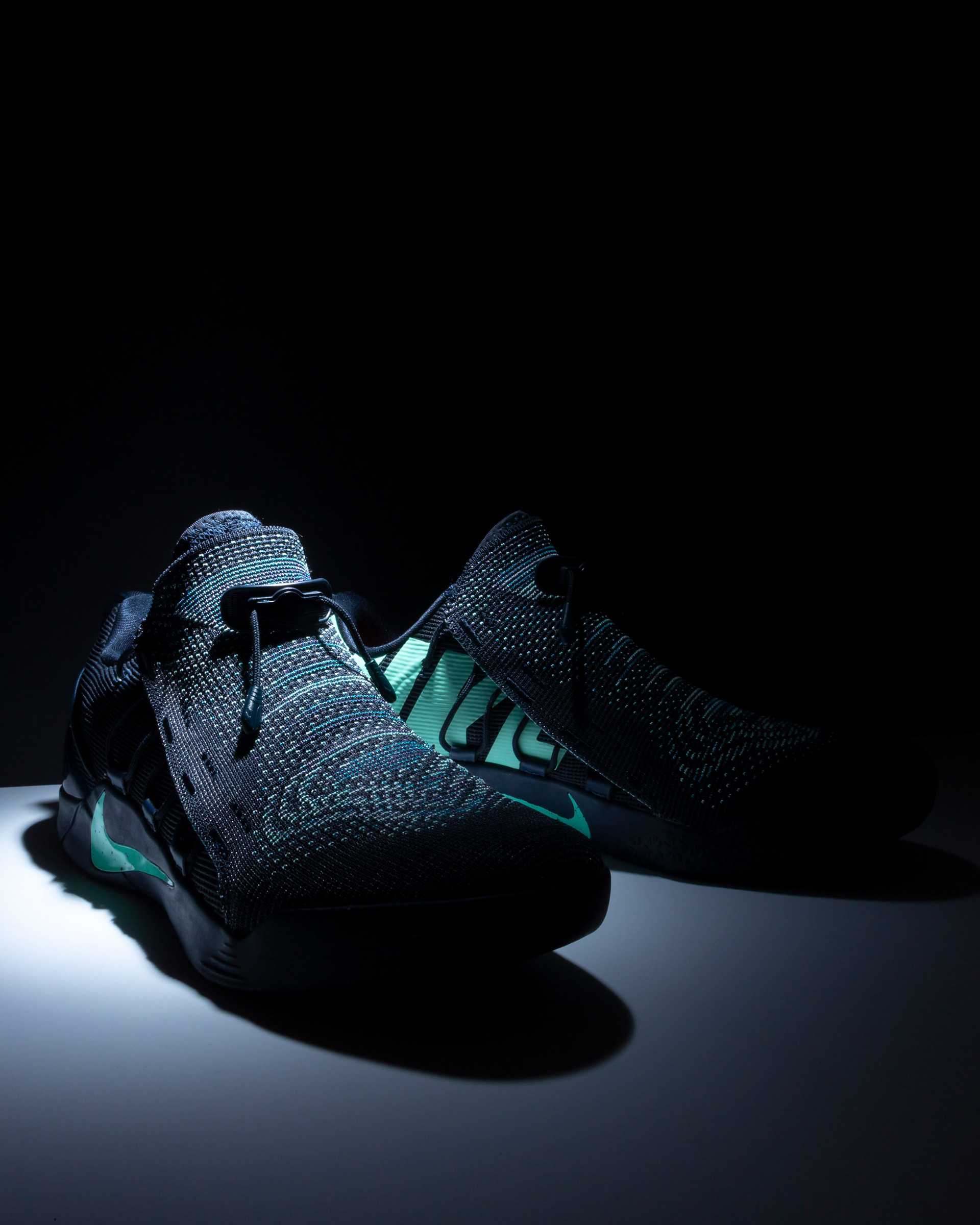 Nike Kobe A.D. NXT Mambacurial on white with spotlight