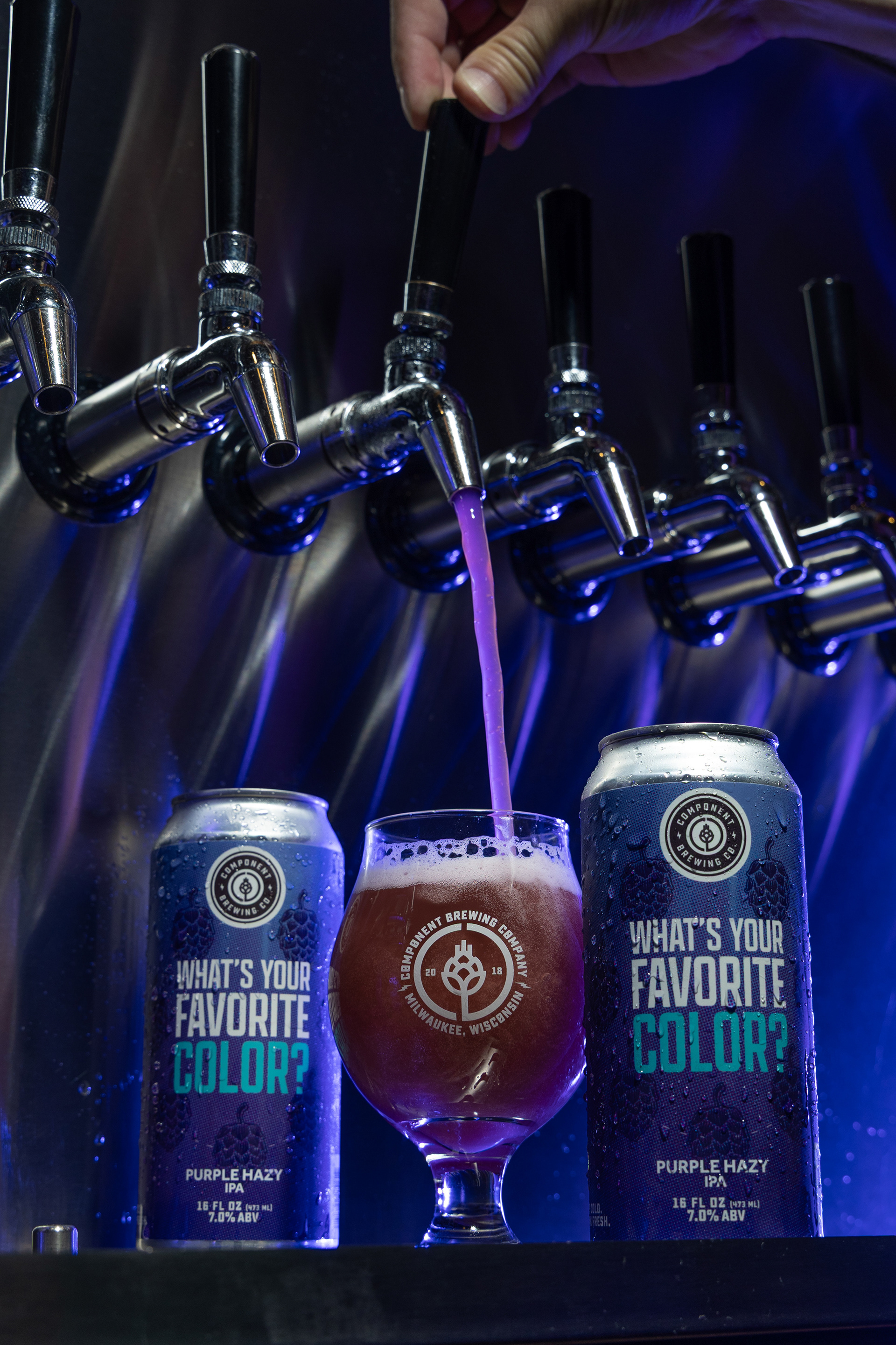 Purp IPA from Component Brewing Co.