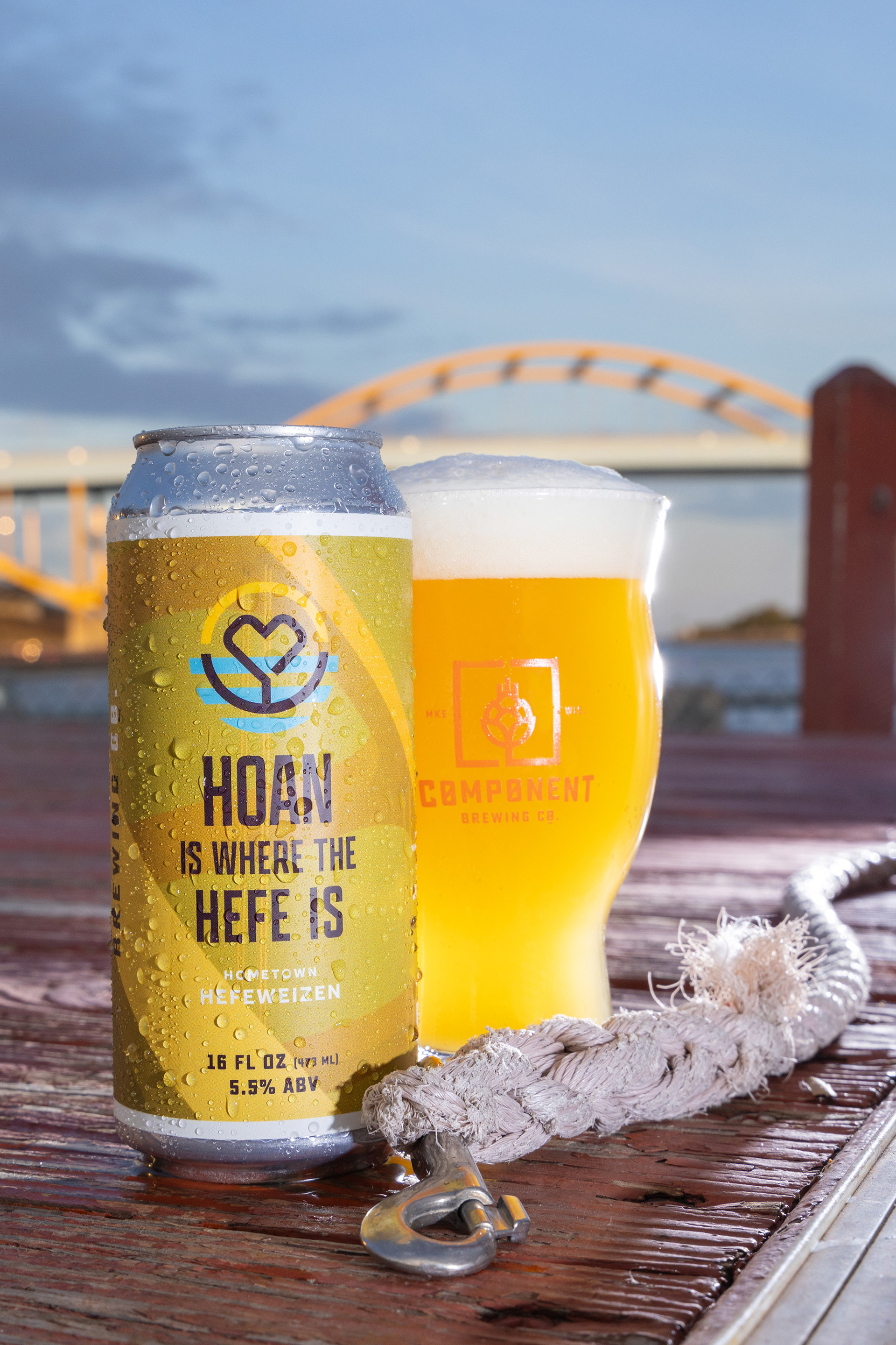 Hoan Is Where The Hefe Is from Component Brewing Co.