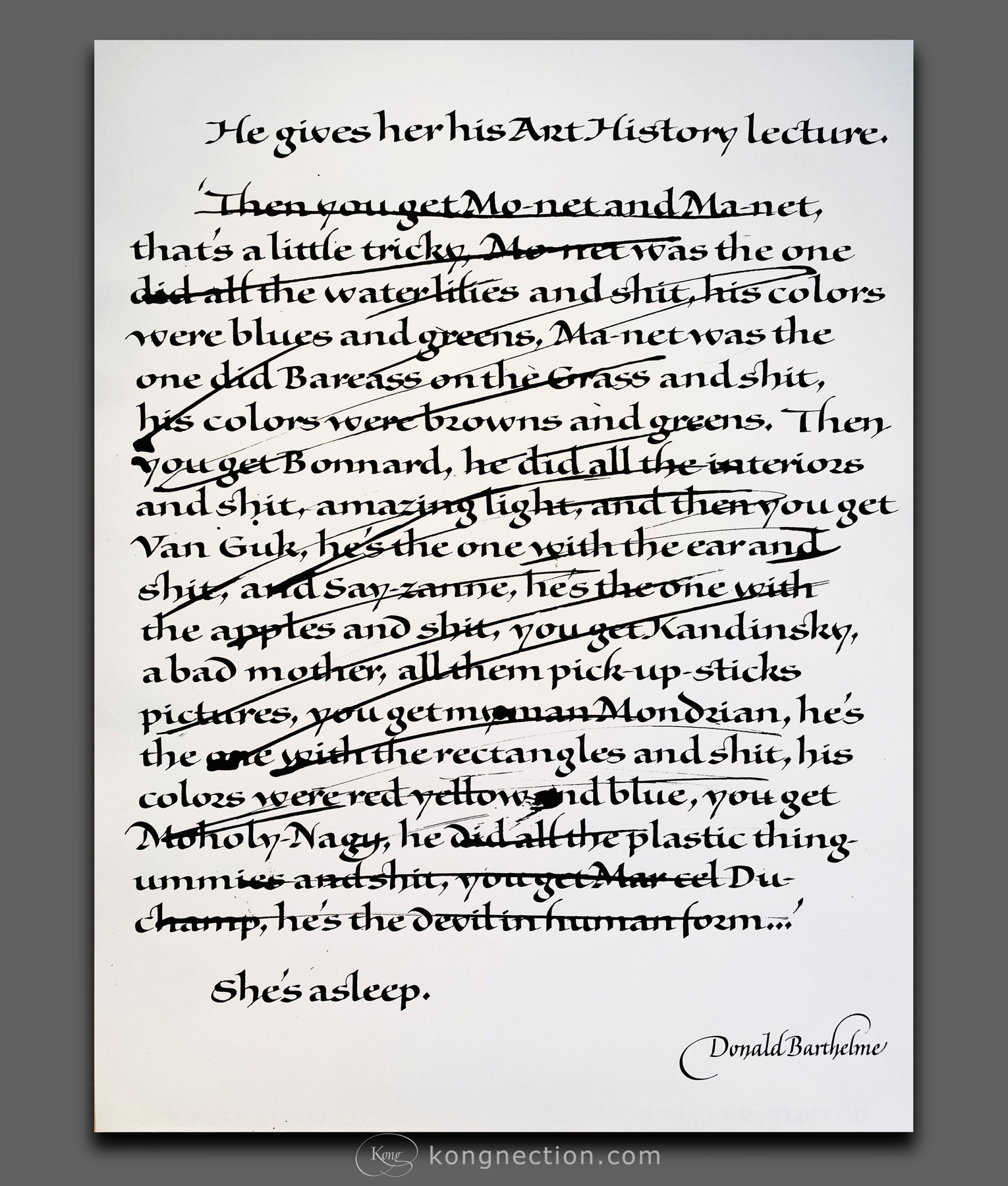 An Art History lecture