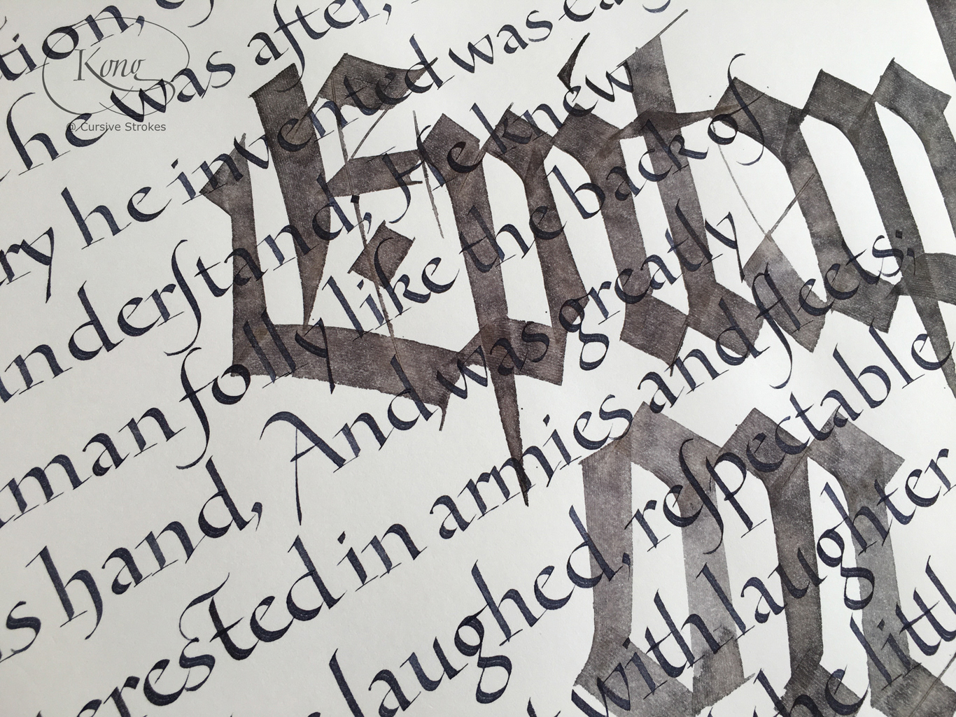 Epitaph on a Tyrant (Detail)