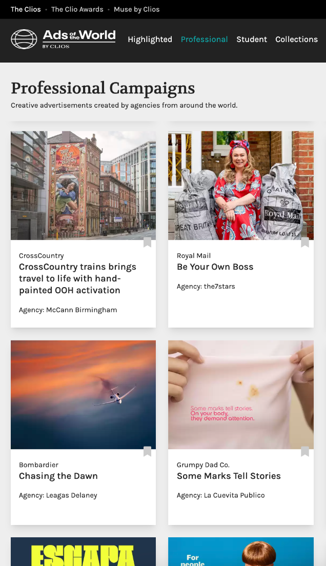 Our Breast Cancer Awareness campaign was featured on Ads of the World.