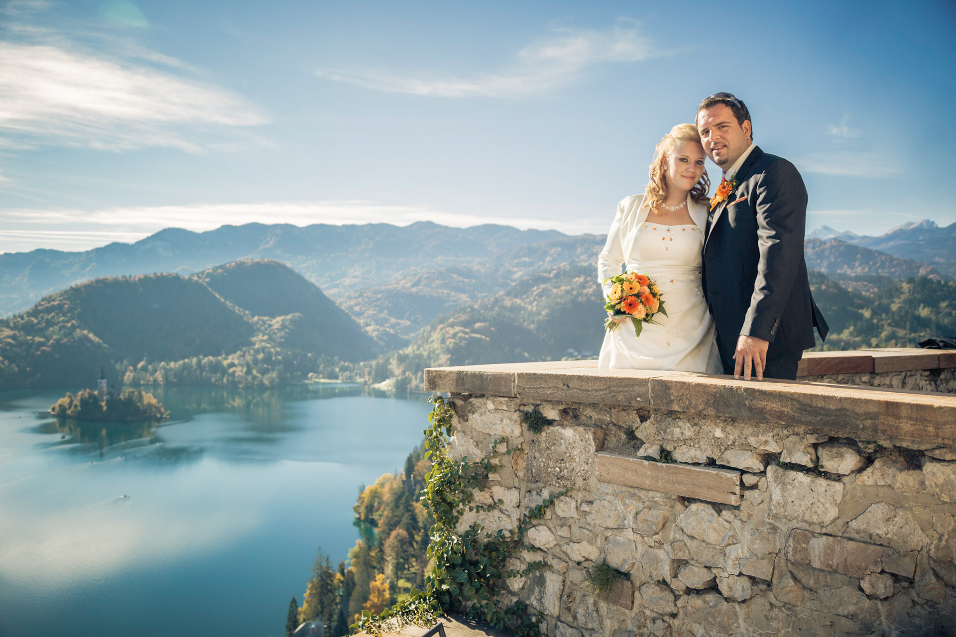 Bled Wedding Photography at the Bled Castle
