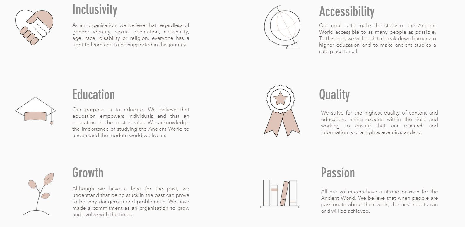 Some icons created for the SASA website.