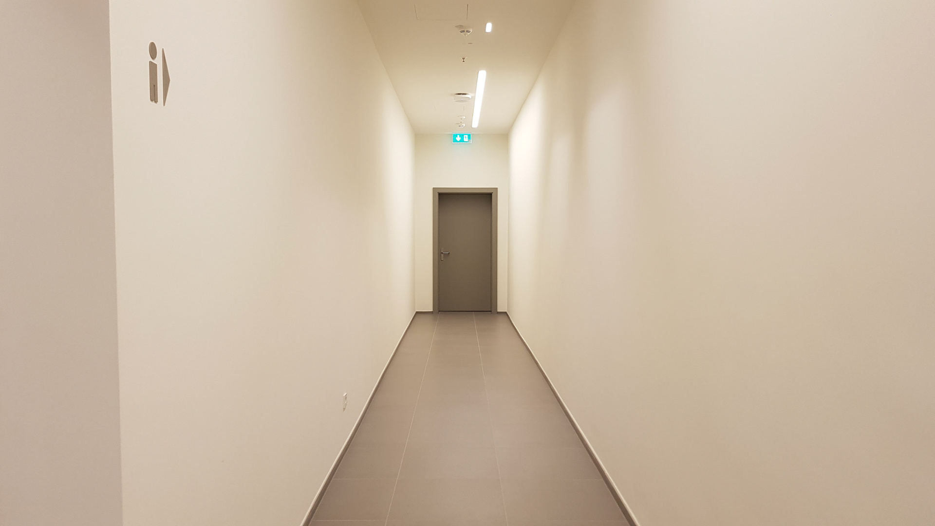 The end of the hallway