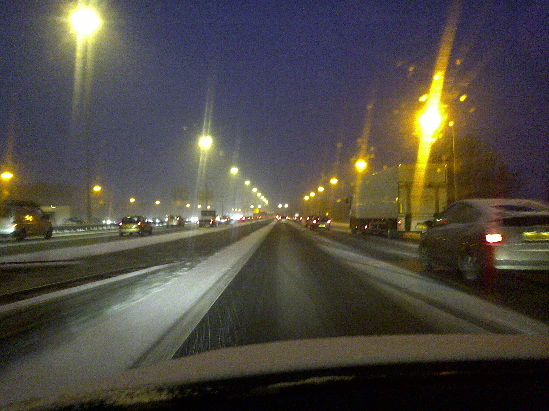 Wonderfully disruptive weather in #NL #a2 More snow expected later this week :-)