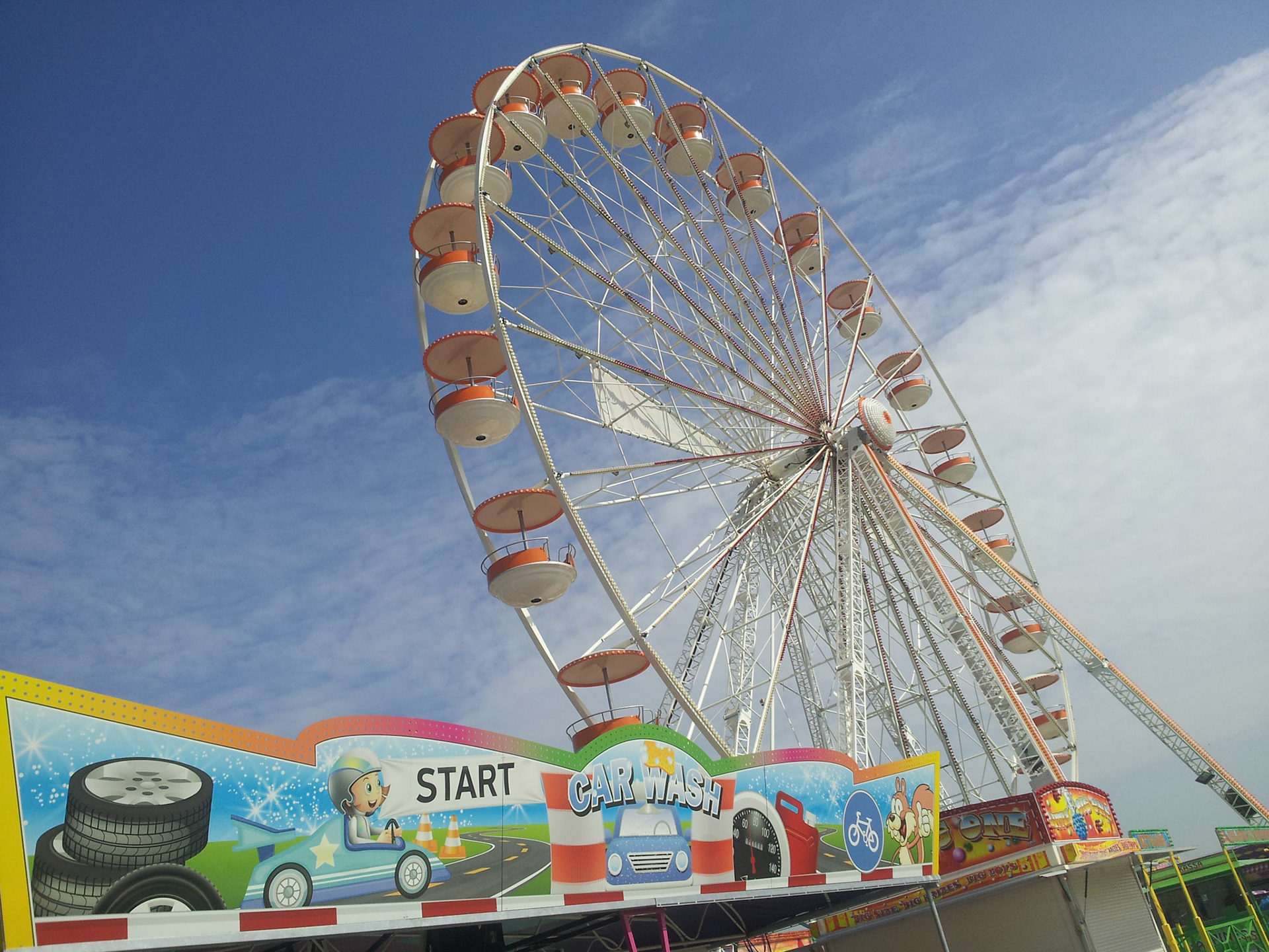 Kermis zonder bezoekers
