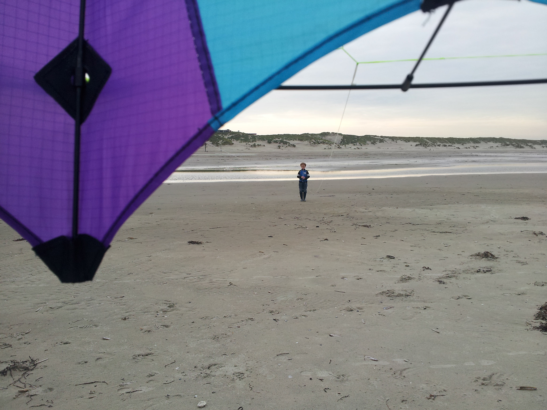 Vliegeren met Mathijn