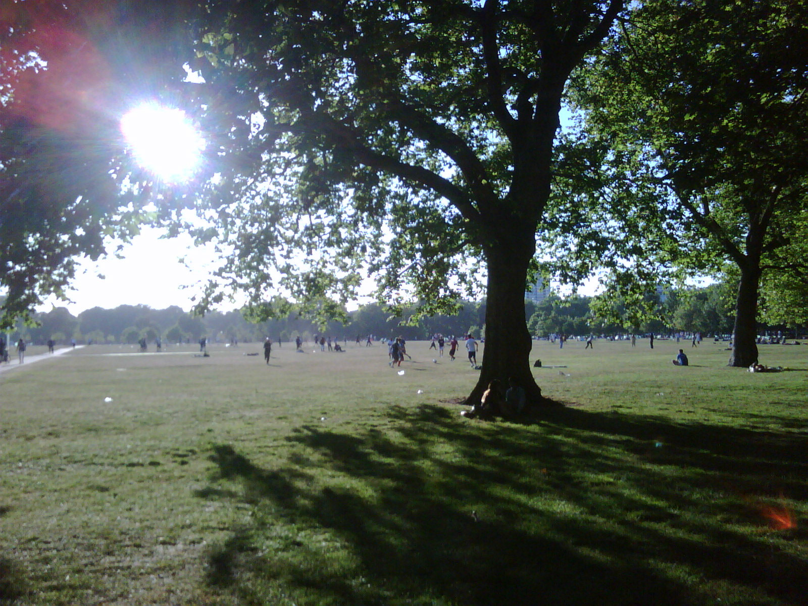 Rondje hardlopen in Hyde Park