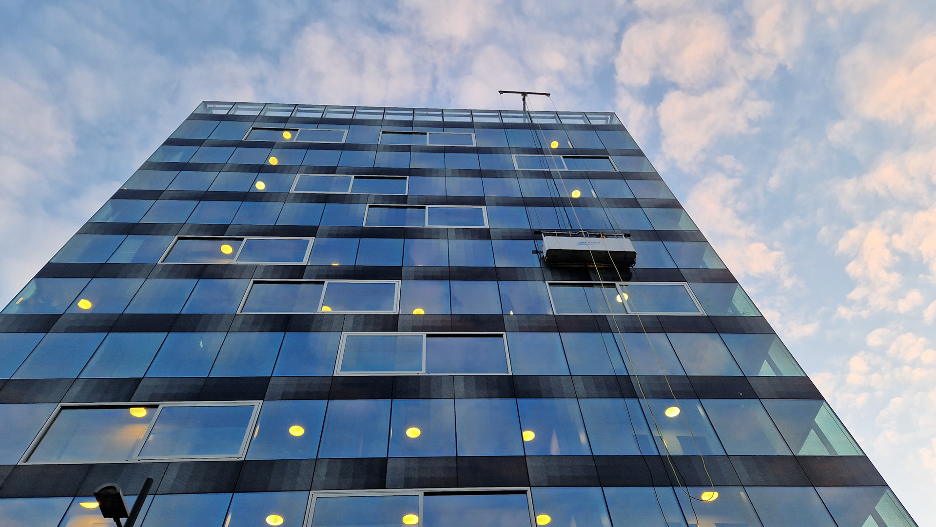Washing windows