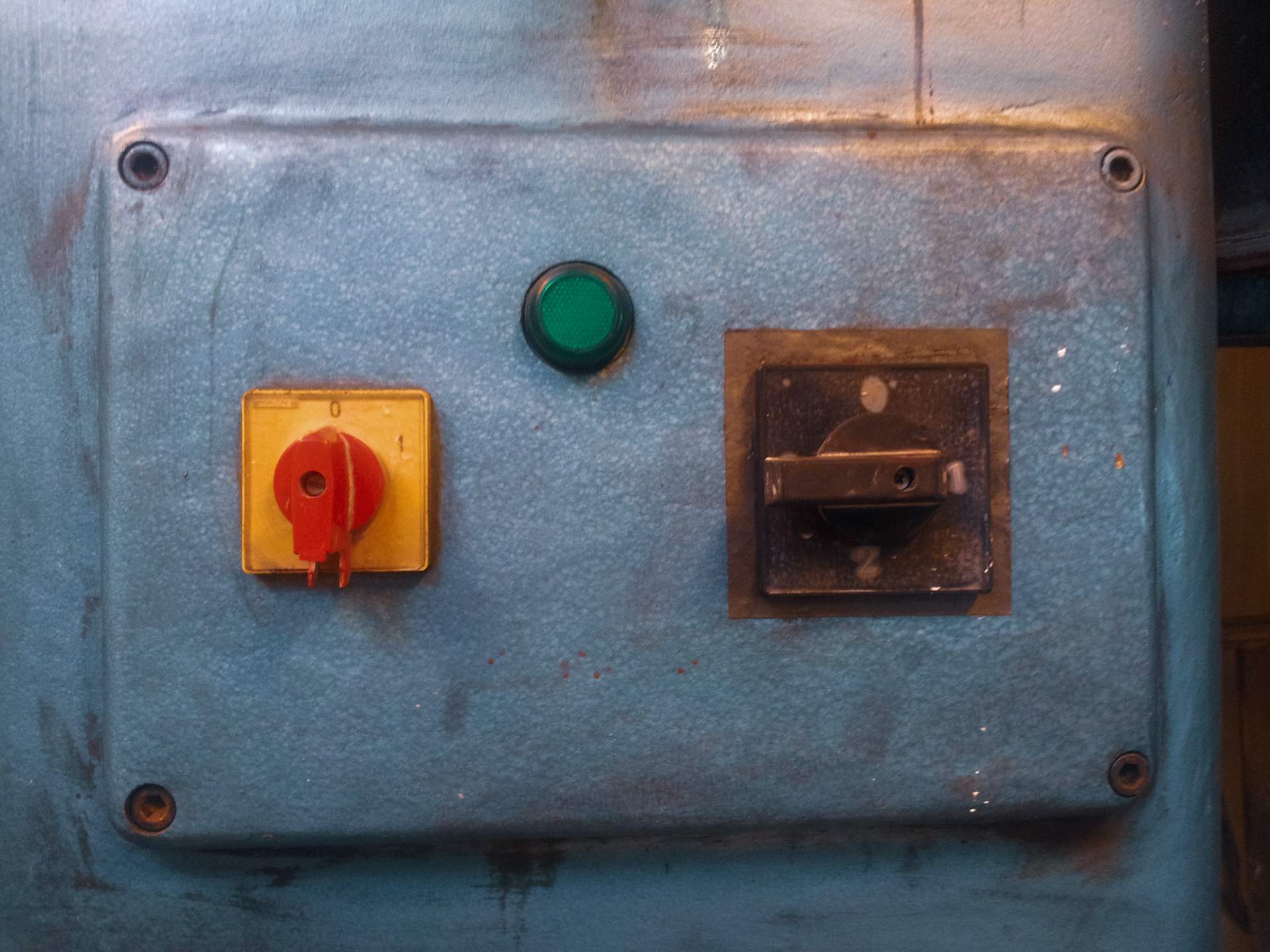 Old machine controls part 2