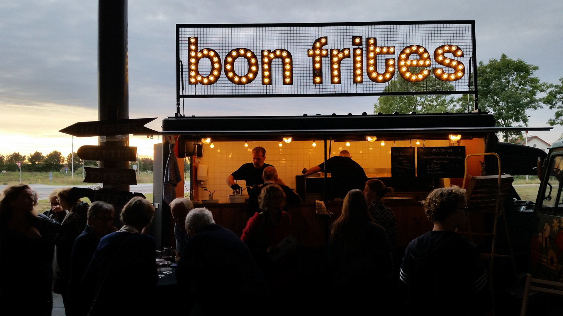 Foodtruck bij LingeFilm