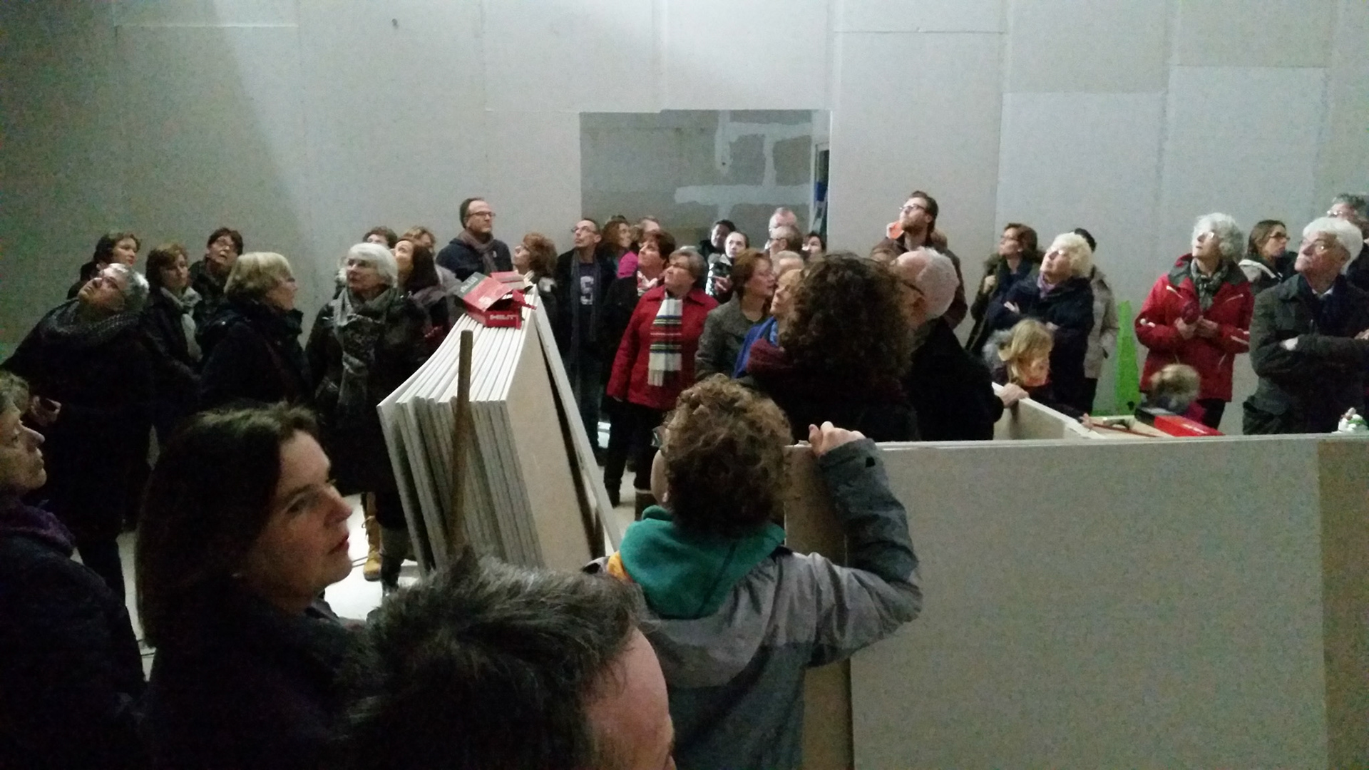 Veel bezoek in het nieuwe Theater