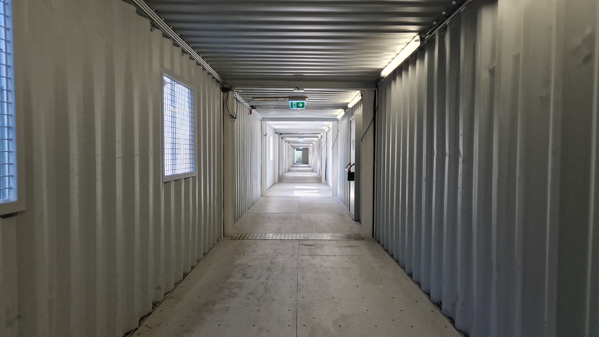 Container hallway