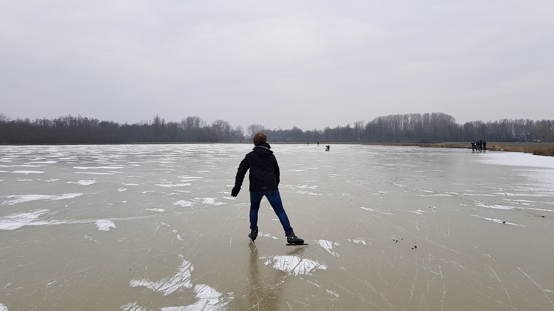 Schaatsen met Mathijn