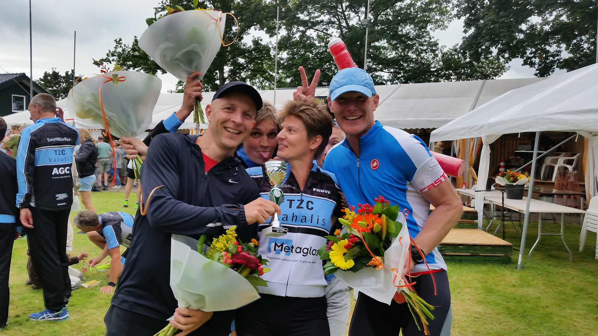 Snelste triathlon team van Deil