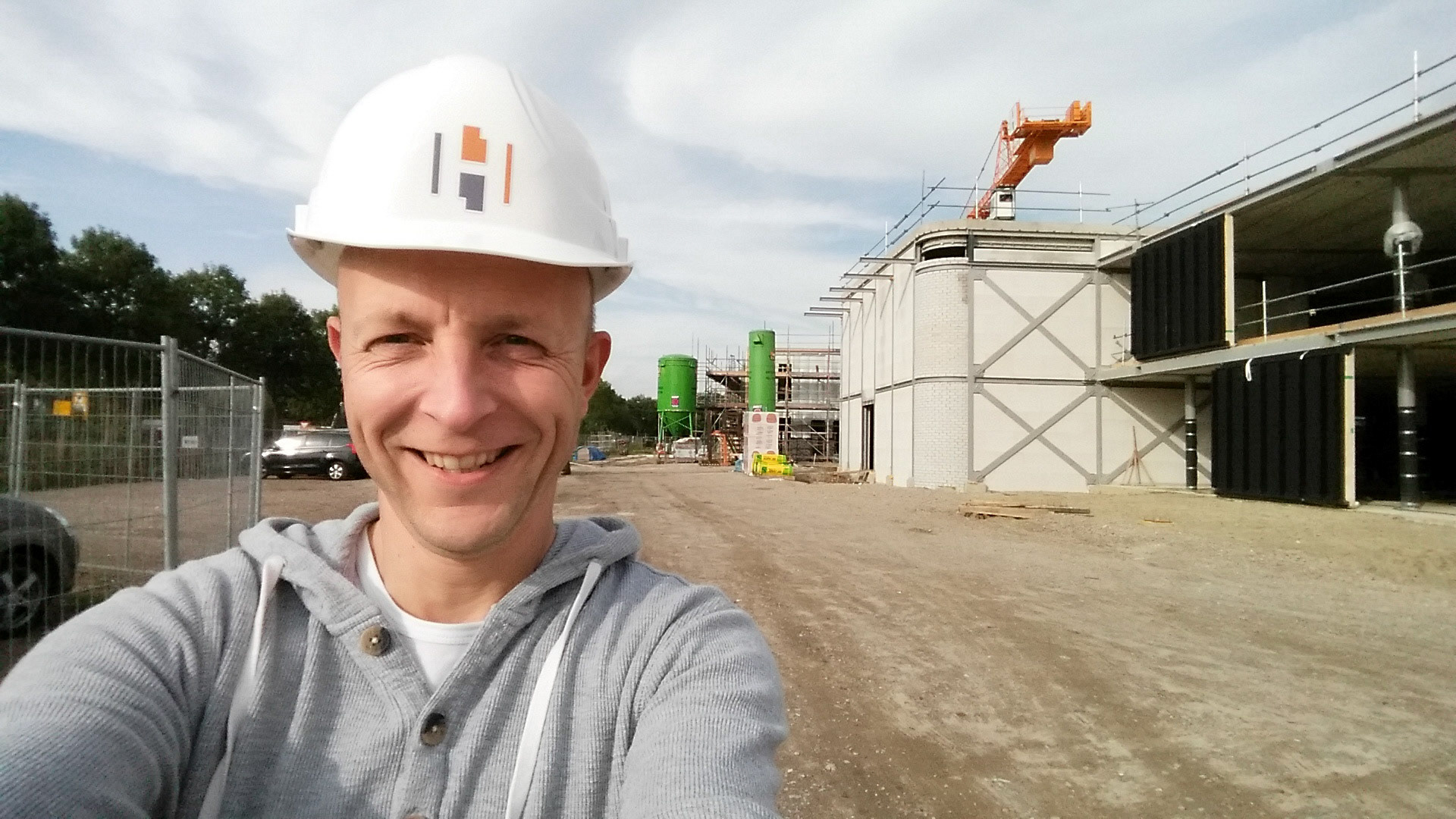 Selfie met nieuwe theater in het MFC