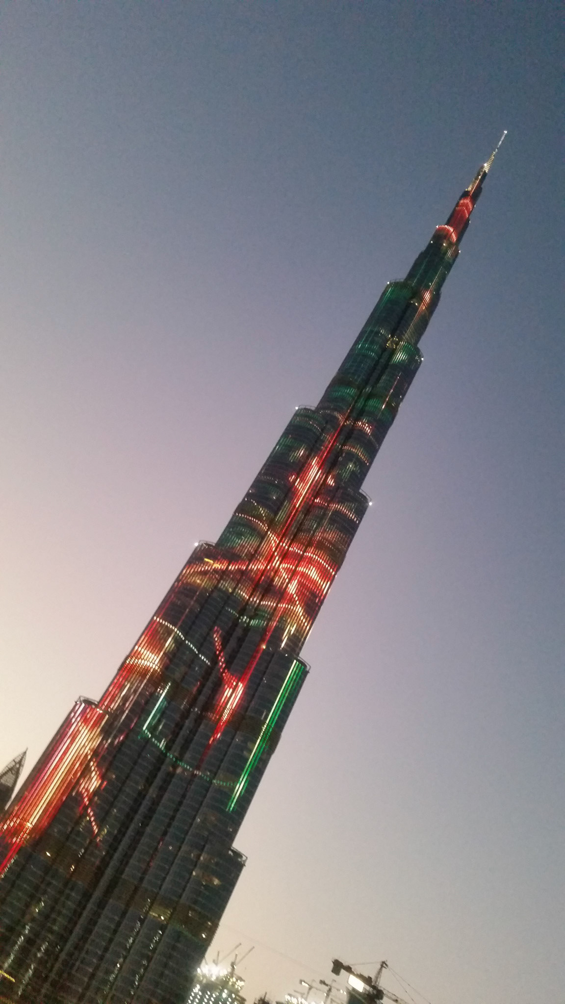 Burj Kalifa light show