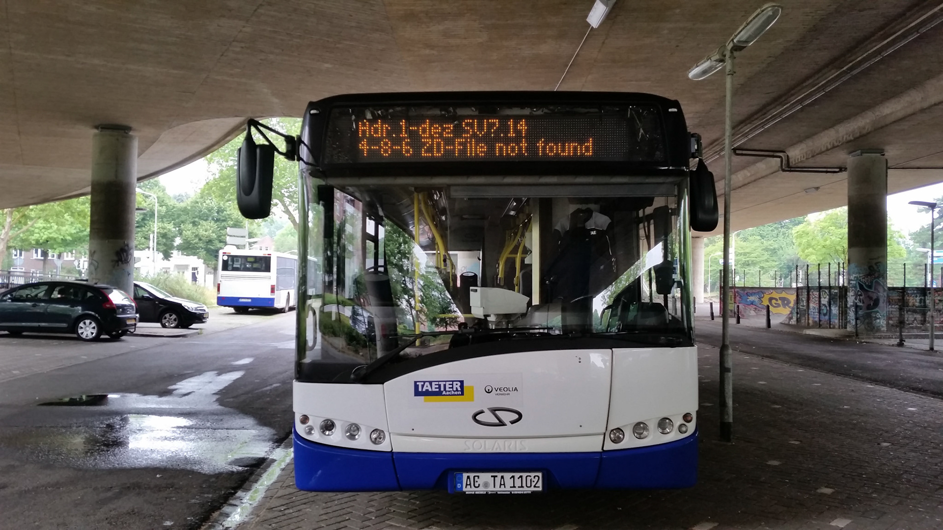 Bus to file not found