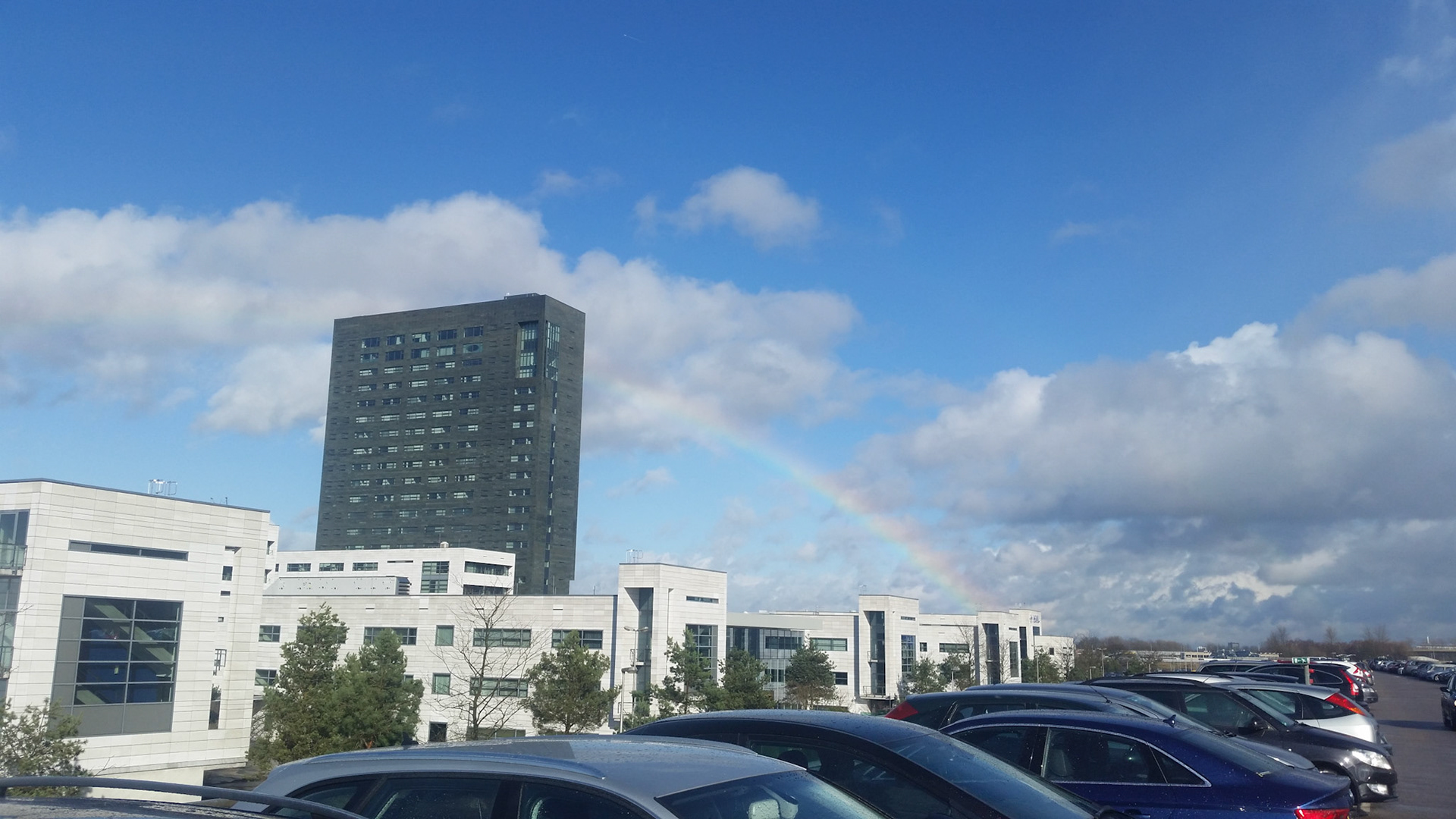Eerst regenboog, straks code oranje