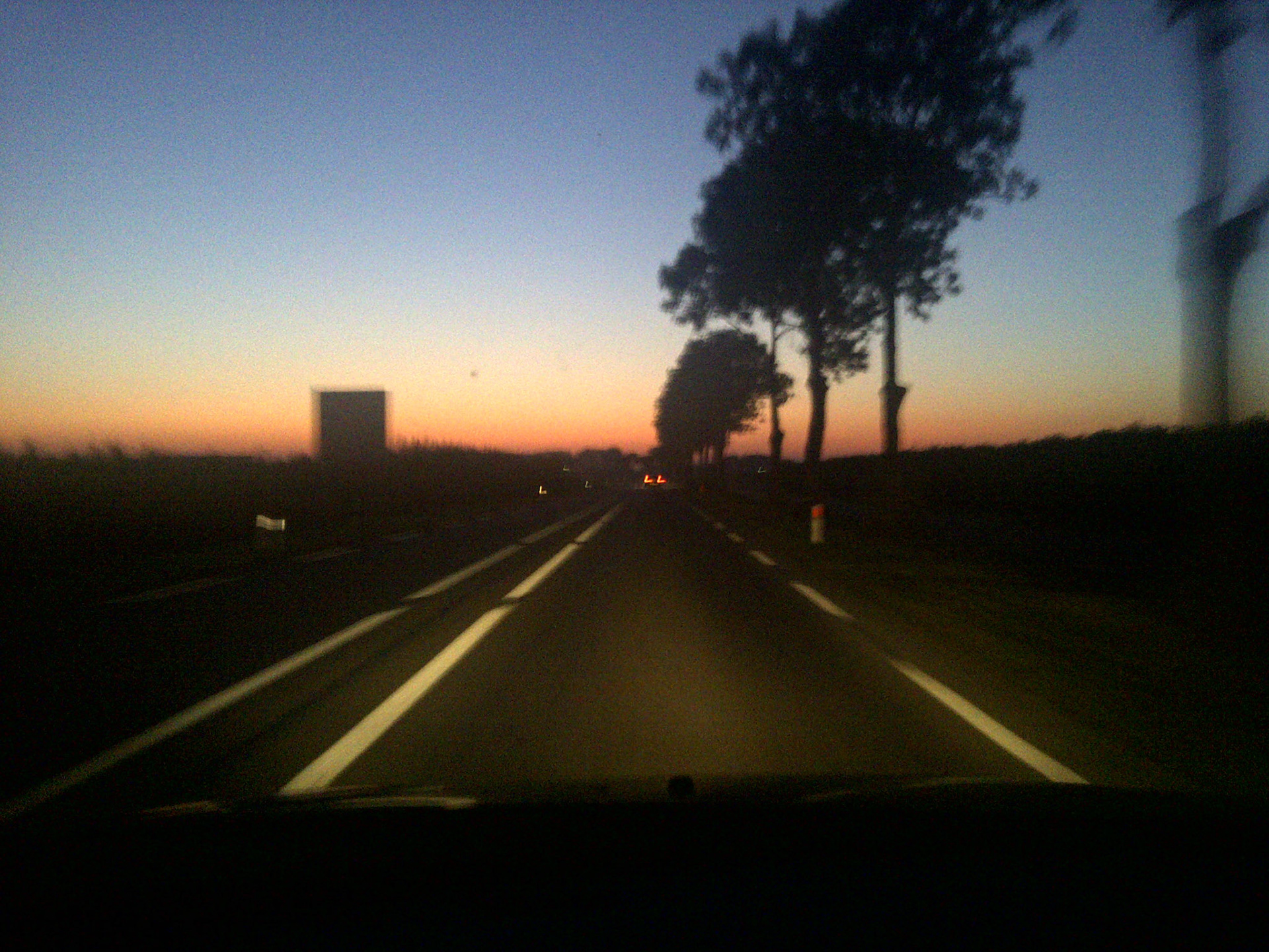 Mooie nazomerlucht eind september