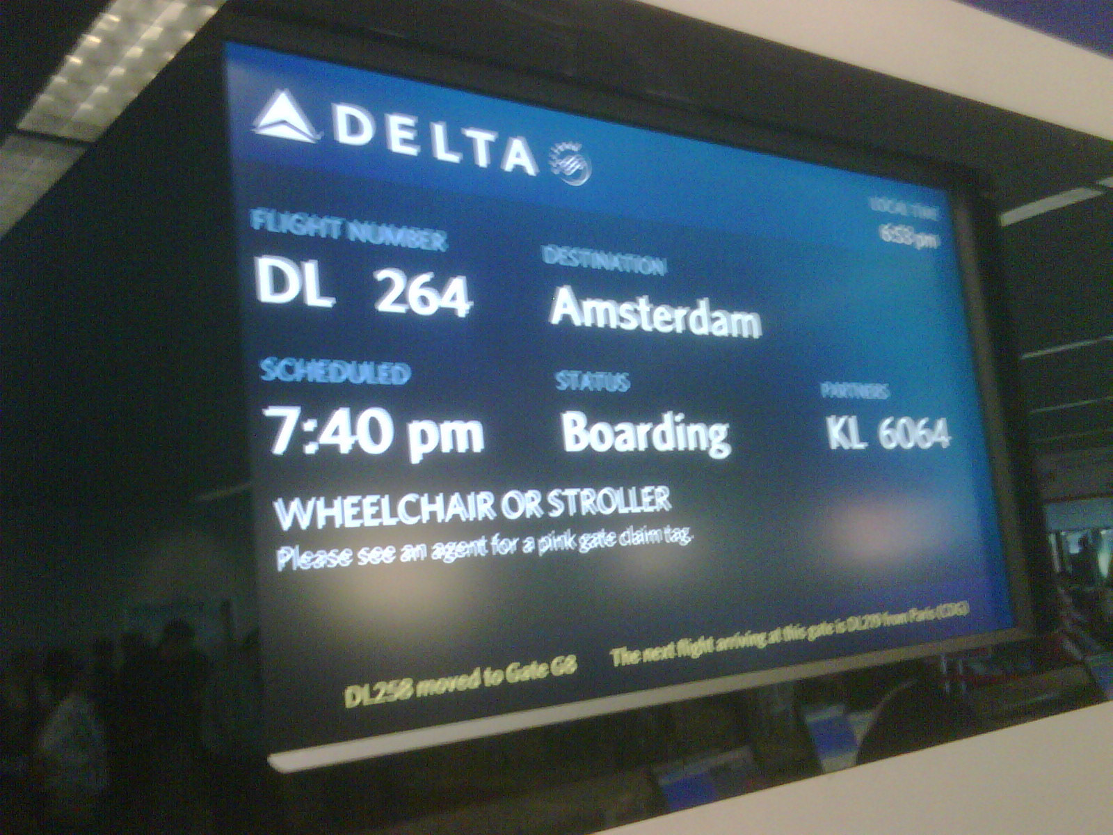 I can't believe it, I am really going home! After 6 days delay...