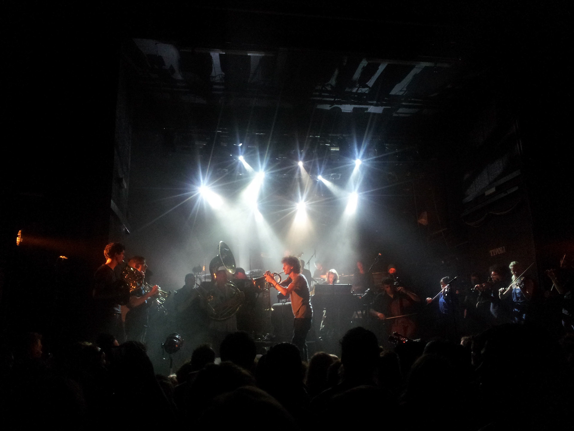 Kyteman jamsessie in Tivoli