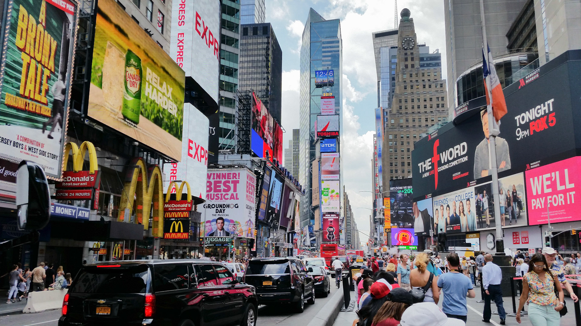 Colorful Times Square