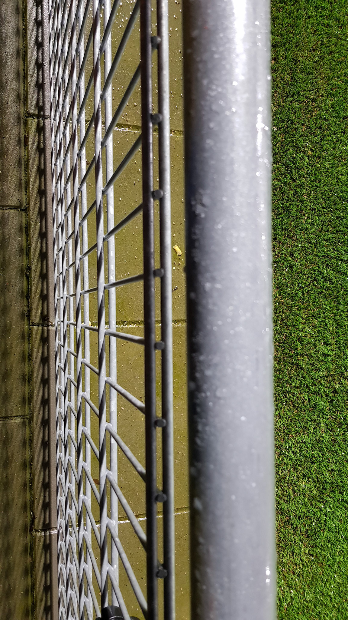 Langs het veld