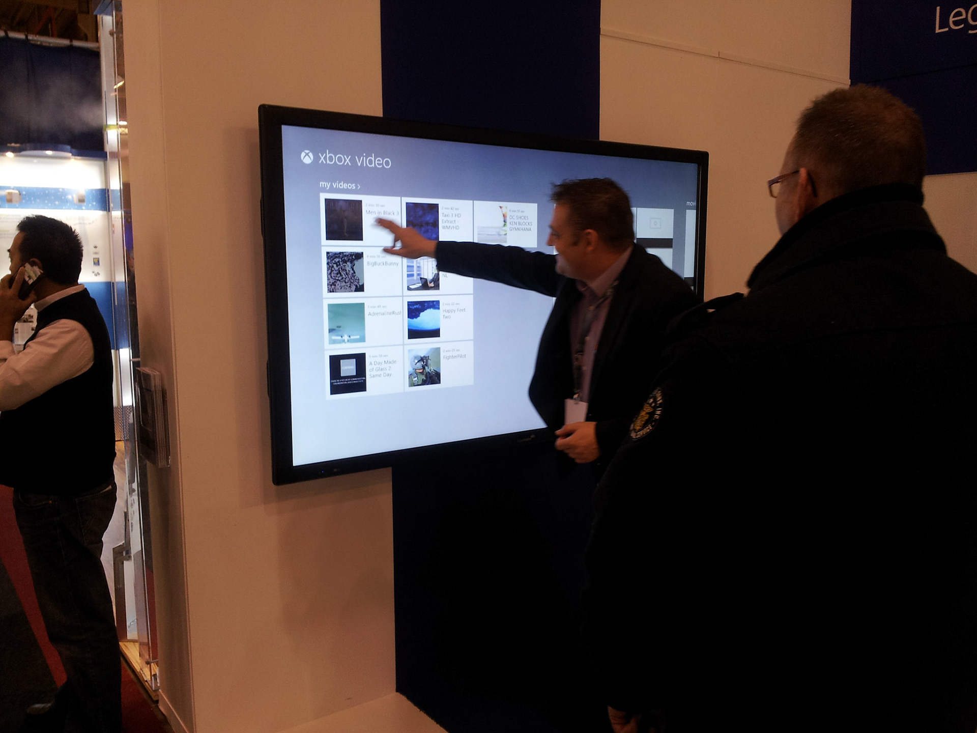 Supergroot touch screen